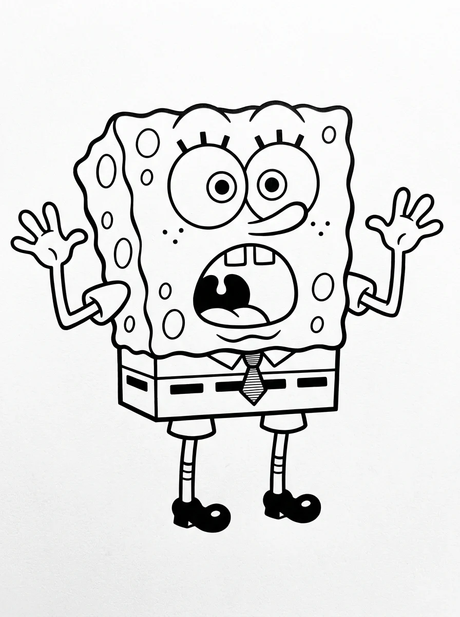 Desenhos do Bob Esponja para colorir 71
