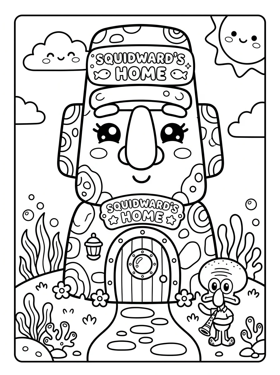 Desenhos do Bob Esponja para colorir 75