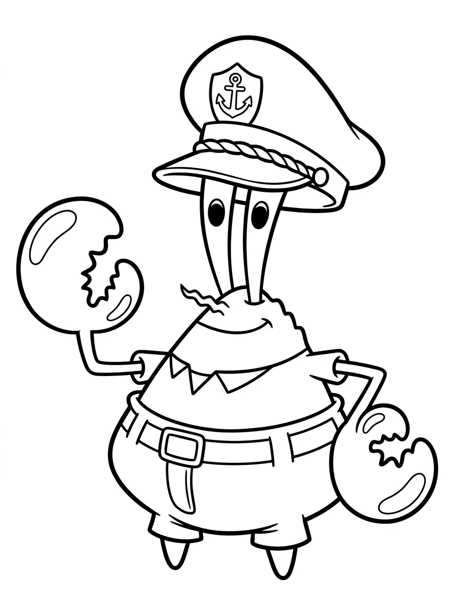 Desenhos do Bob Esponja para colorir 8