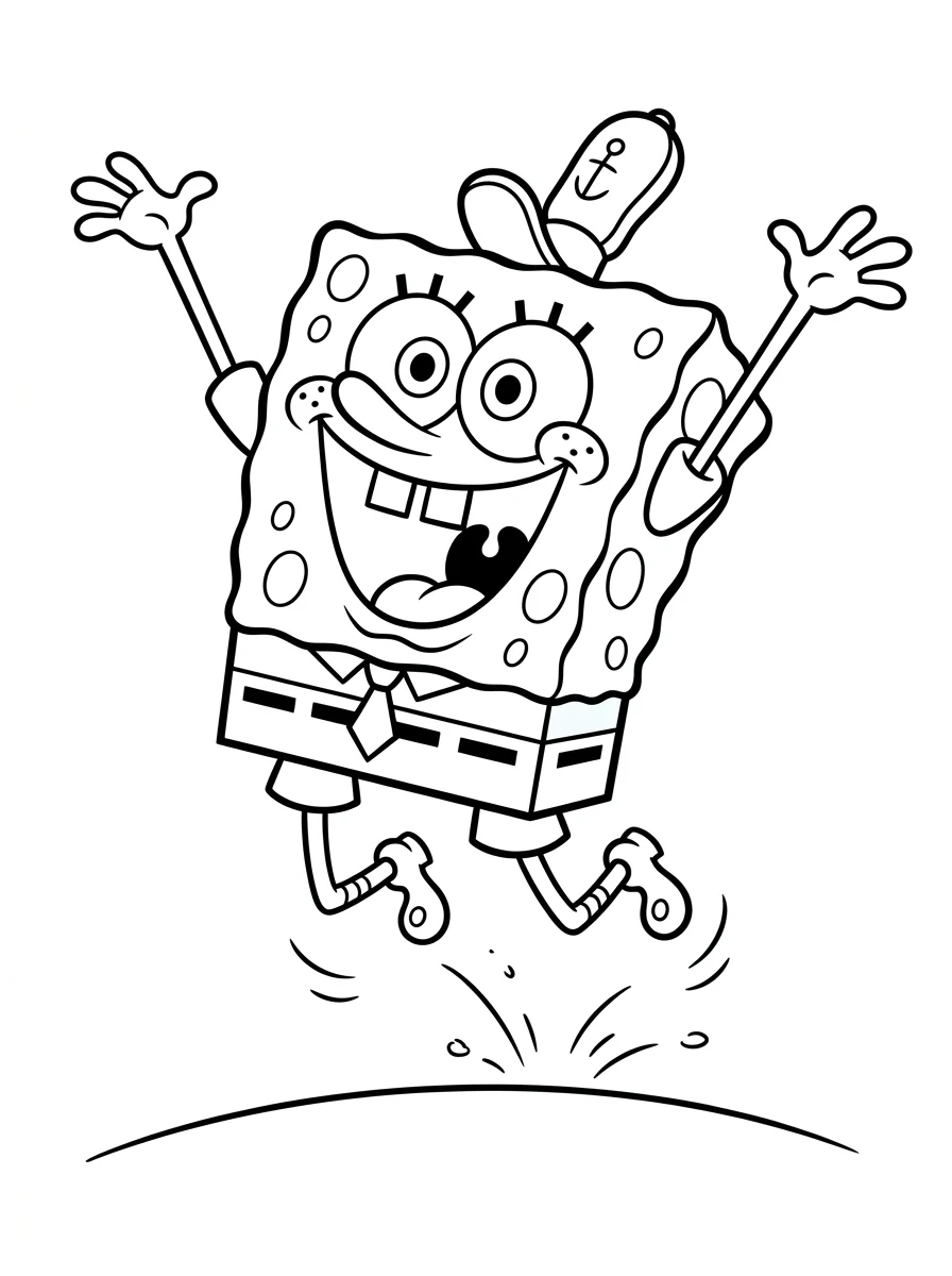 Desenhos do Bob Esponja para colorir 85