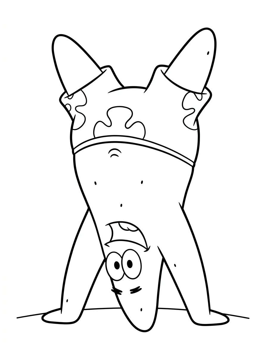 Desenhos do Patrick Estrela para colorir 18