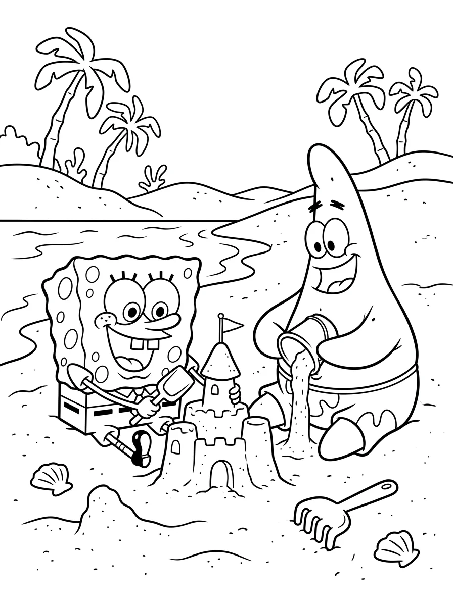 Desenhos do Patrick Estrela para colorir 4