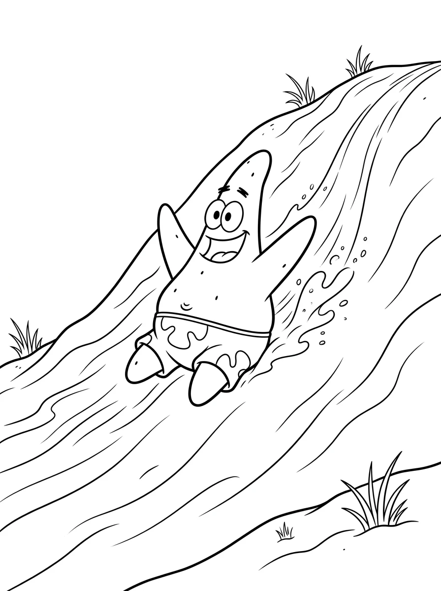 Desenhos do Patrick Estrela para colorir 50