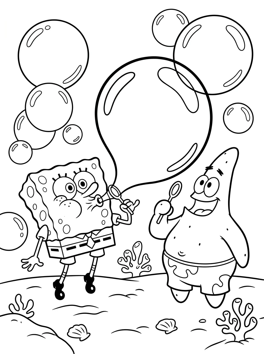 Desenhos do Patrick Estrela para colorir 60