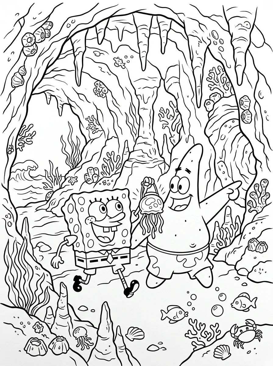 Desenhos do Patrick Estrela para colorir 63