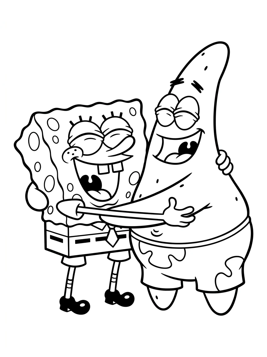 Desenhos do Patrick Estrela para colorir 65