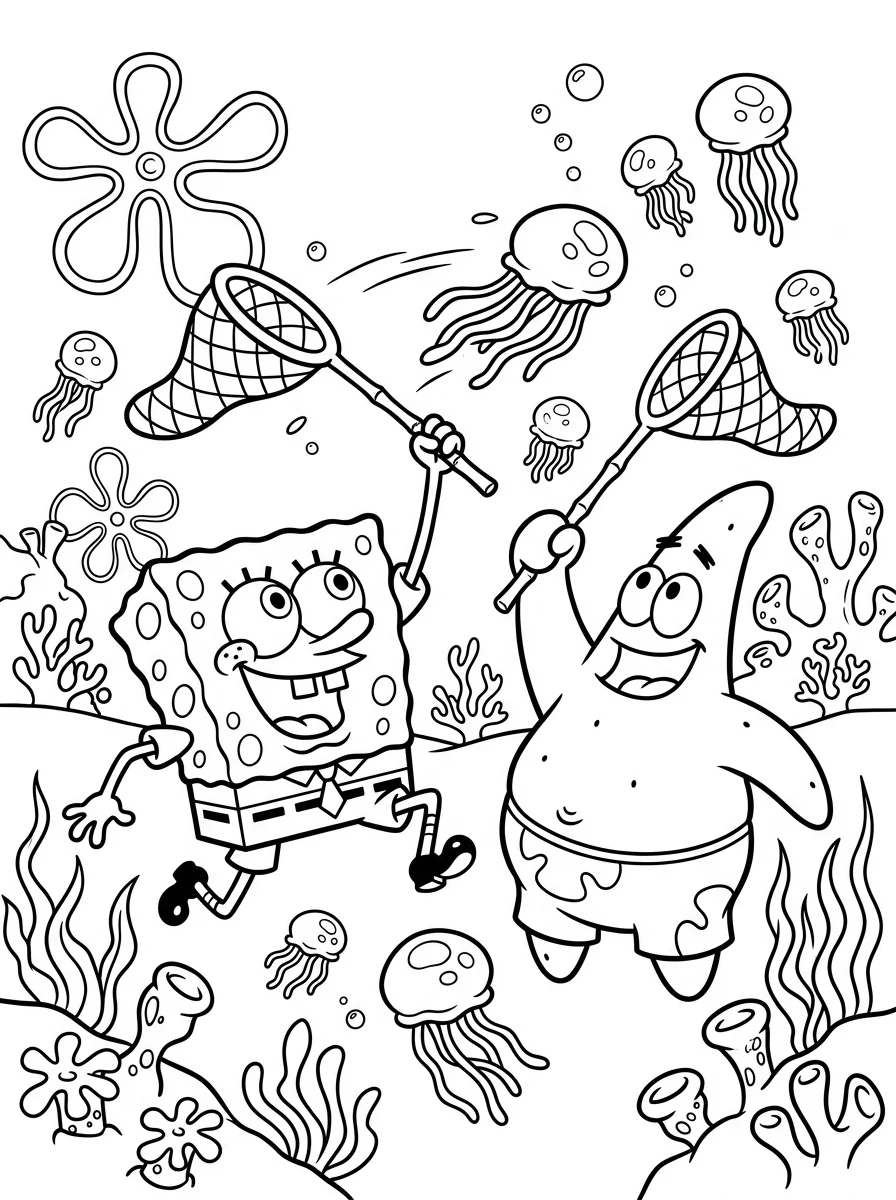 Desenhos do Patrick Estrela para colorir 66
