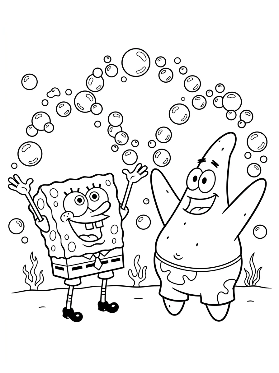 Desenhos do Patrick Estrela para colorir 67