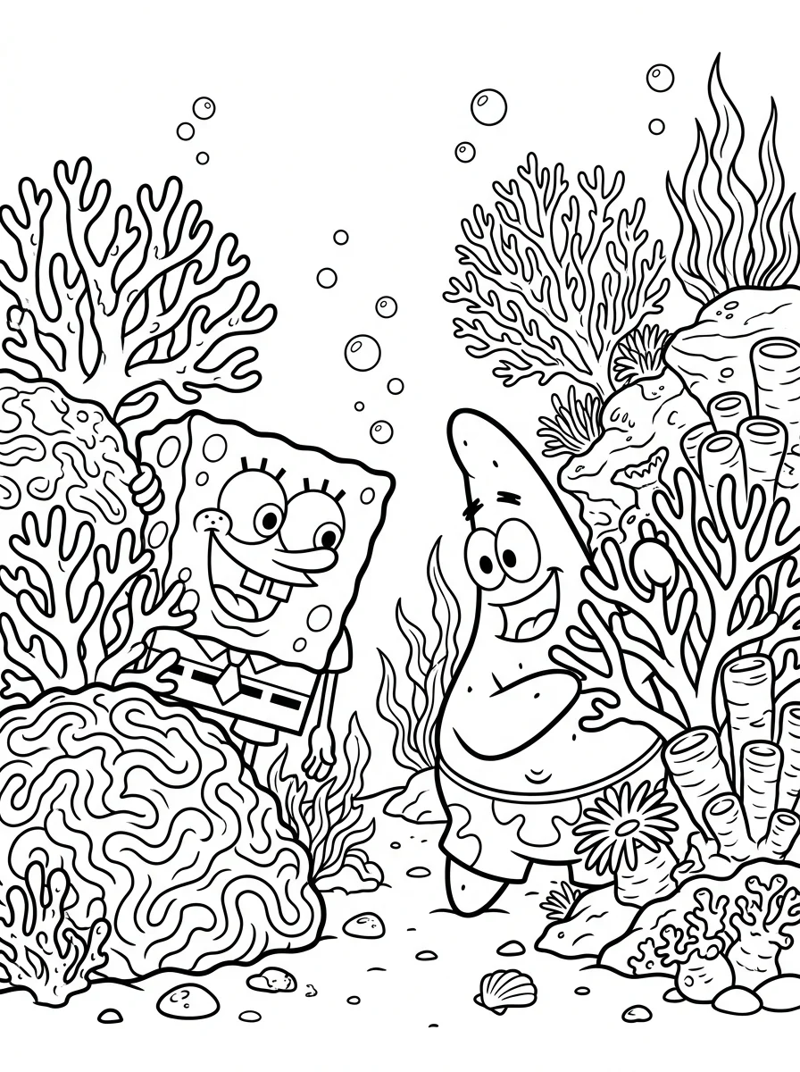 Desenhos do Patrick Estrela para colorir 70