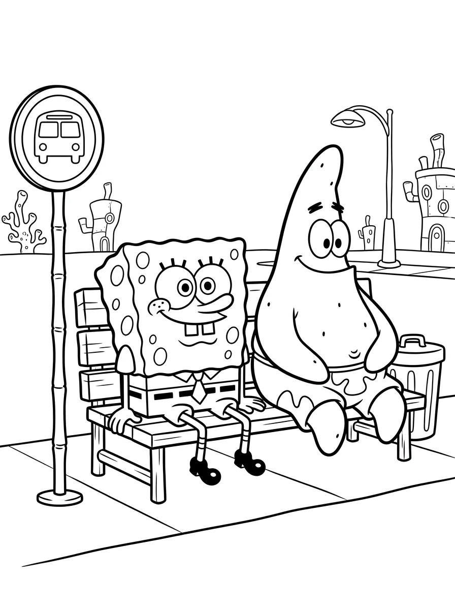 Desenhos do Patrick Estrela para colorir 76