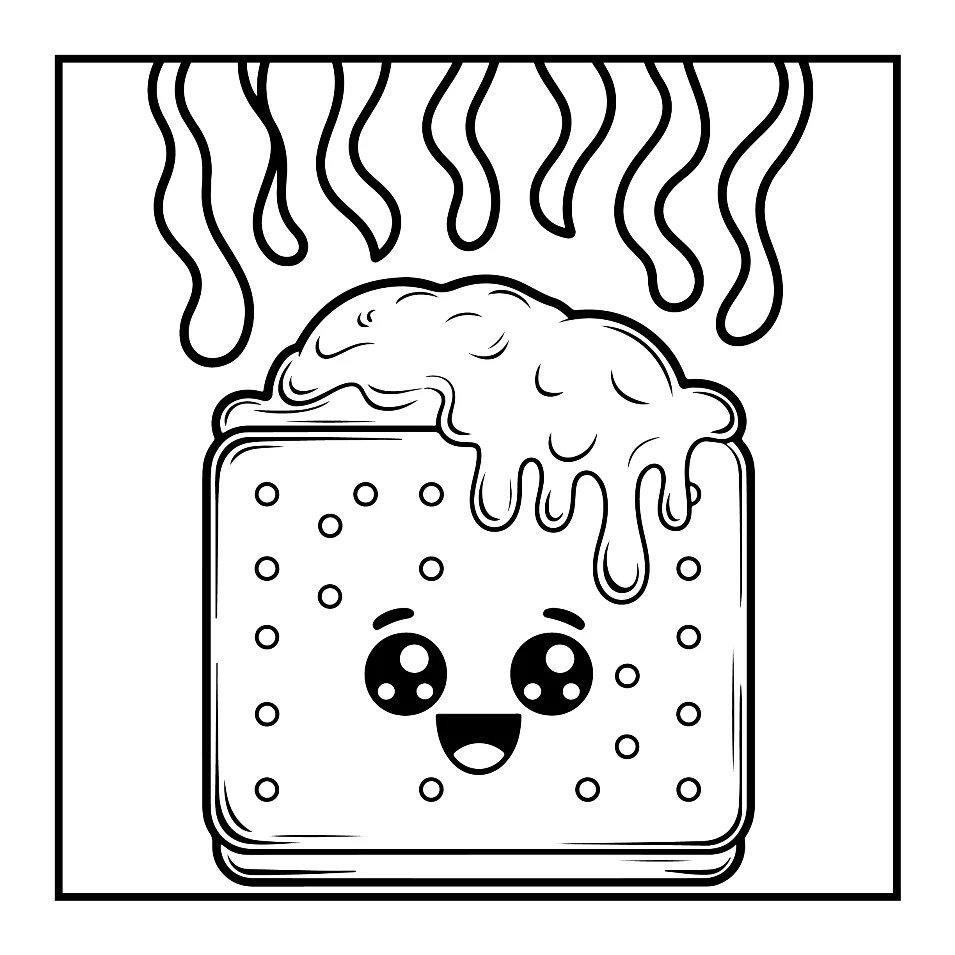 Desenhos Simples de Verão para colorir 33