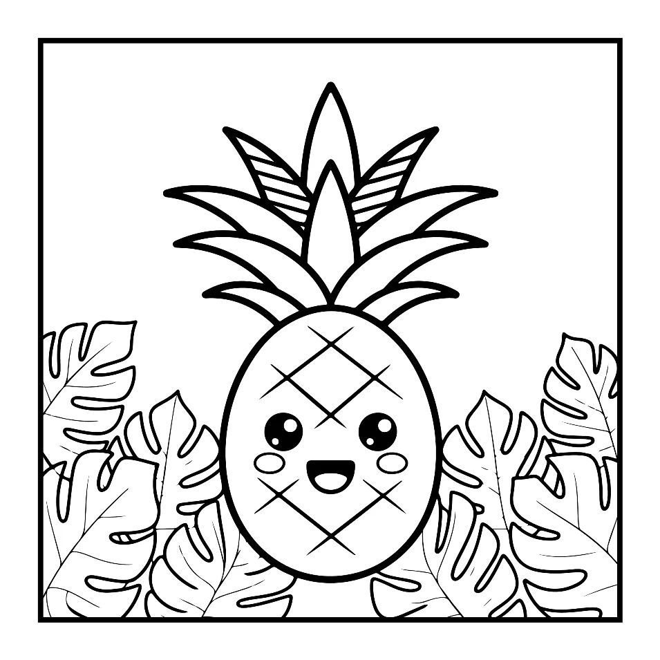 Desenhos Simples de Verão para colorir 38