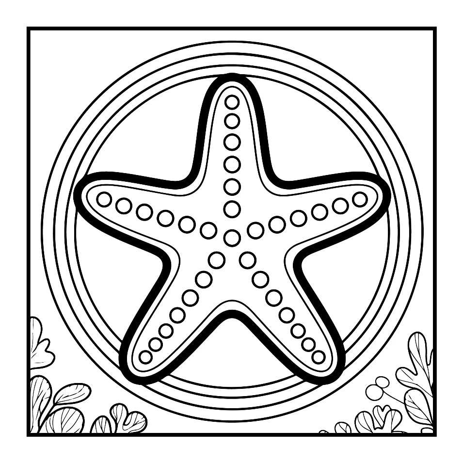Desenhos Simples de Verão para colorir 5