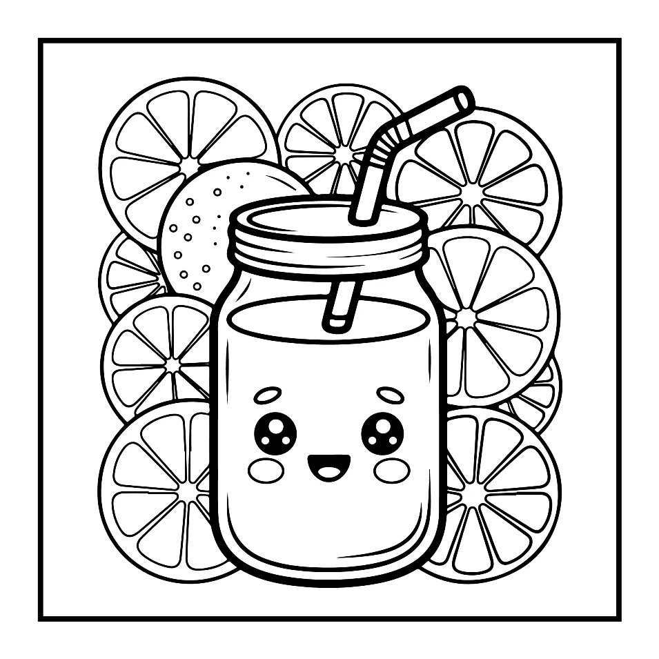 Desenhos Simples de Verão para colorir 54