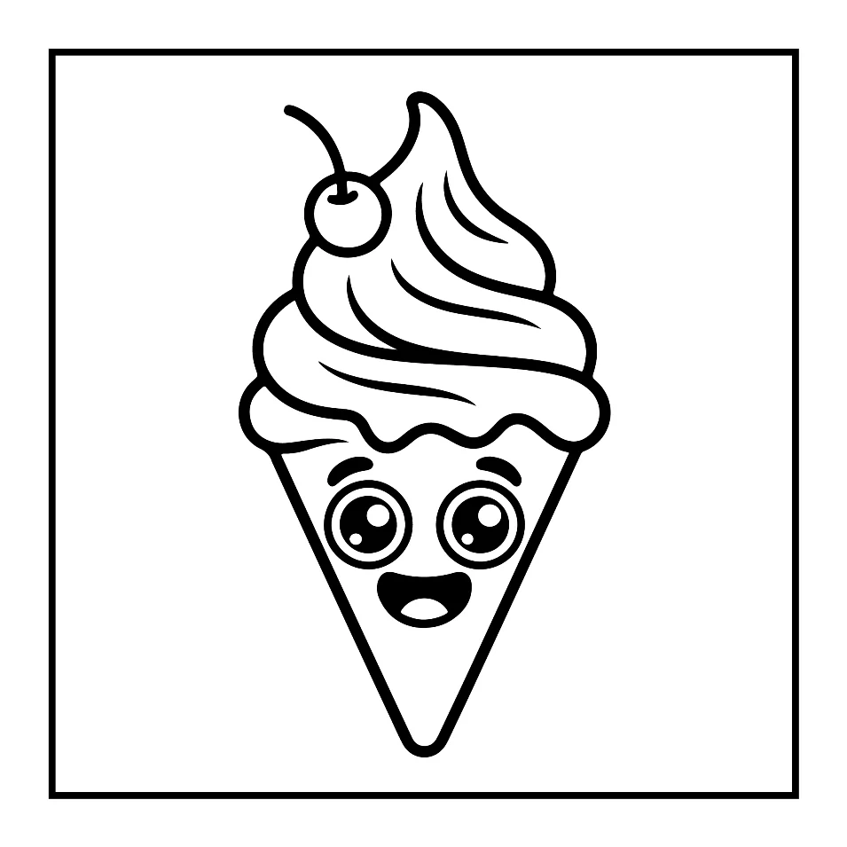 Desenhos Simples de Verão para colorir 57