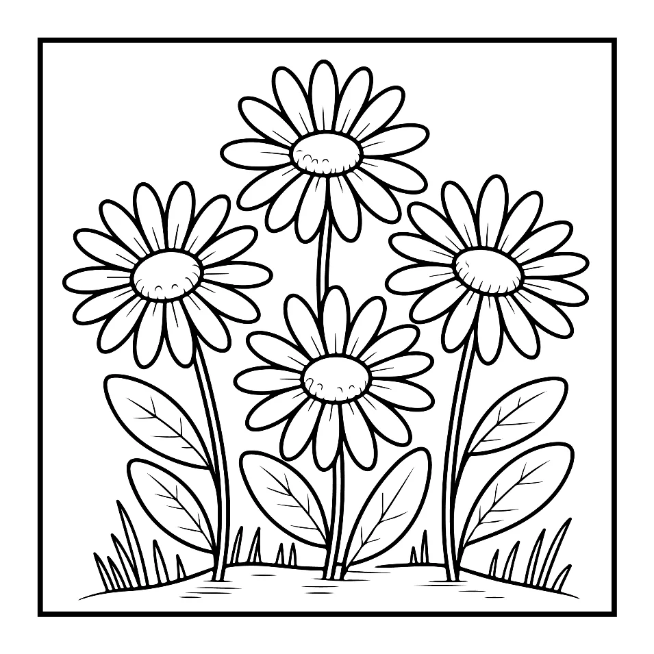 Desenhos Simples de Verão para colorir 9