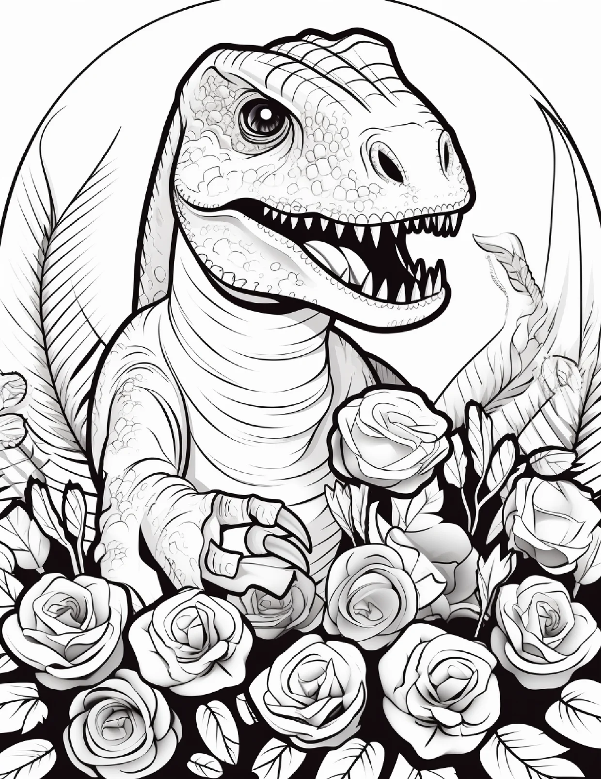 dinossauro para colorir 10