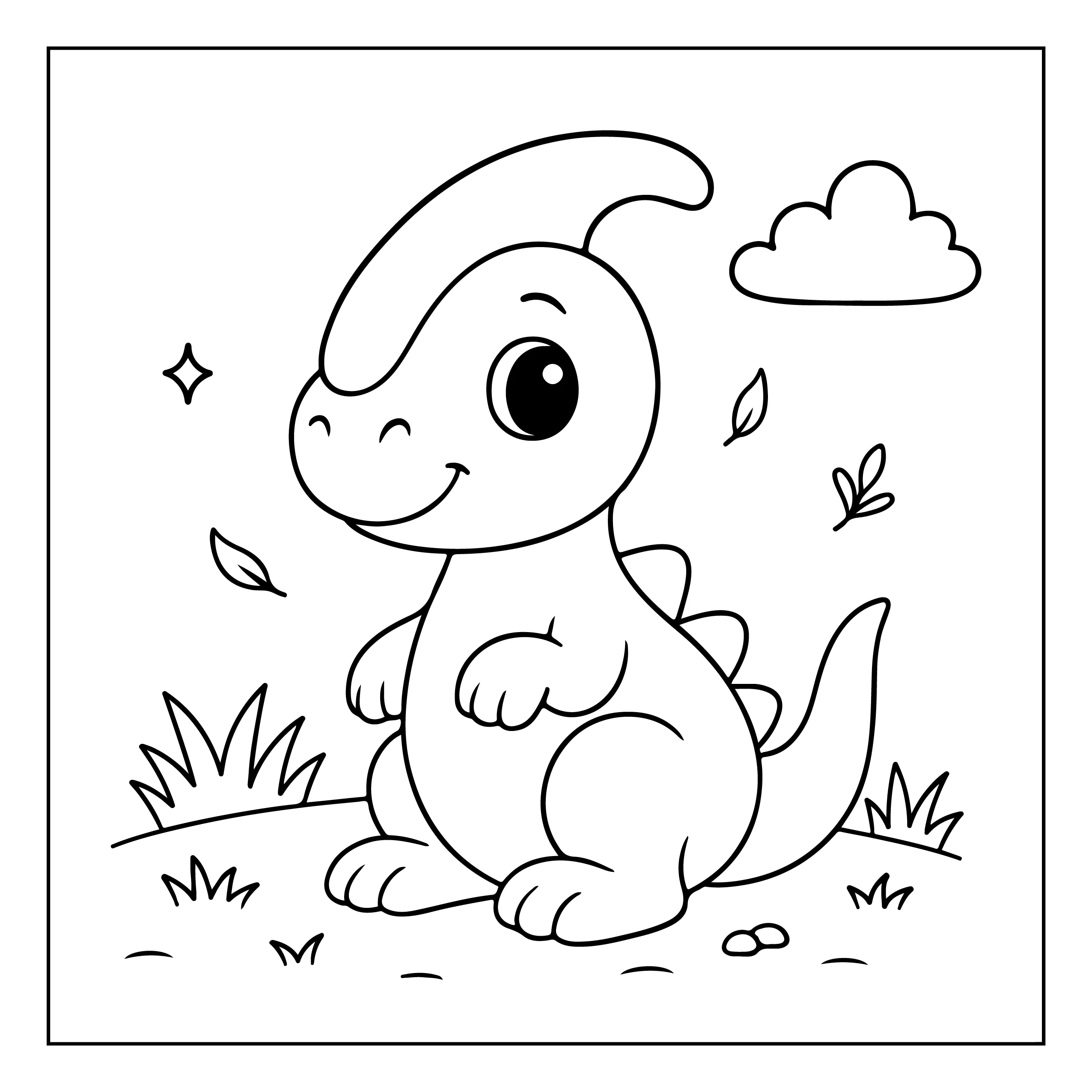 Dinossauro para colorir 110