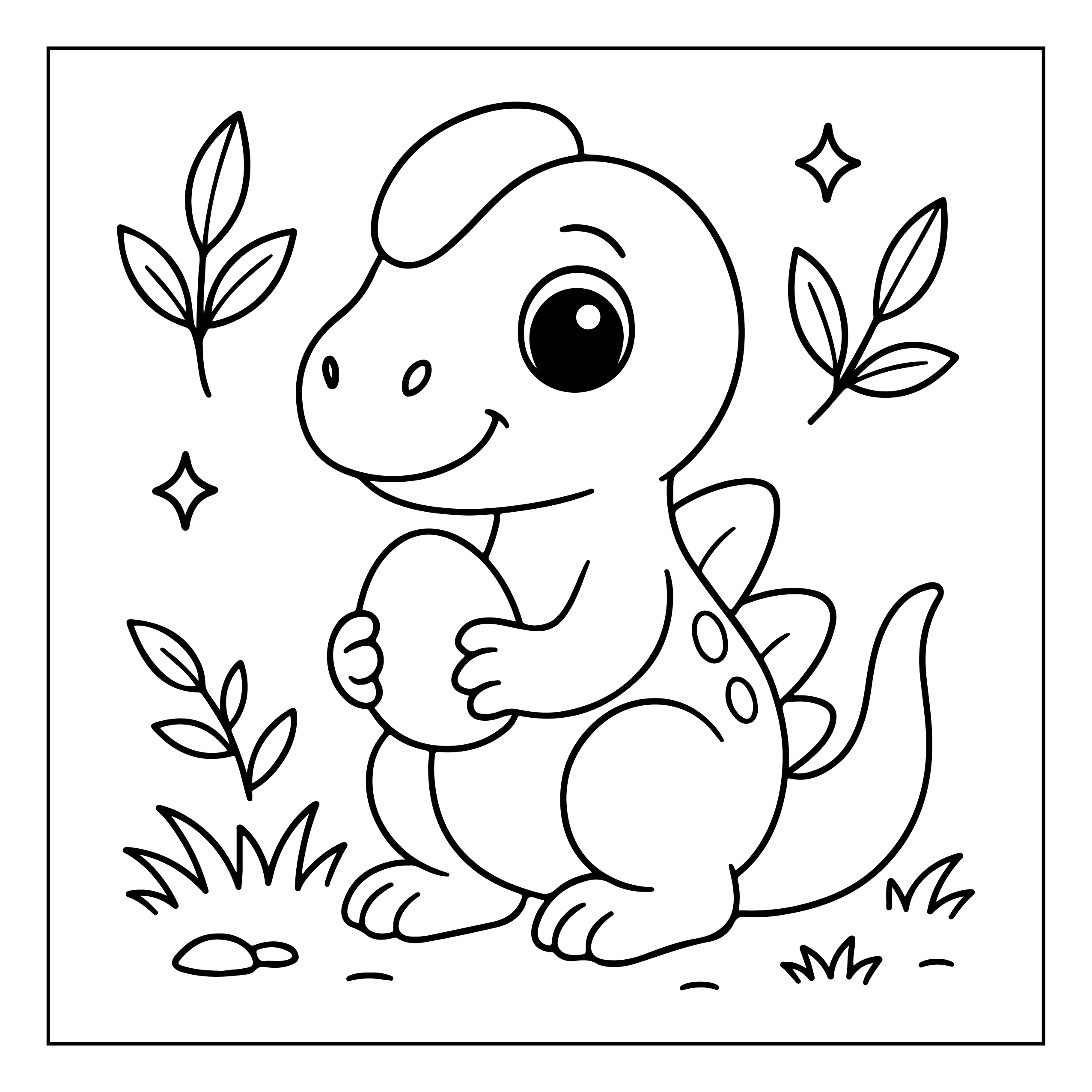 Dinossauro para colorir 112