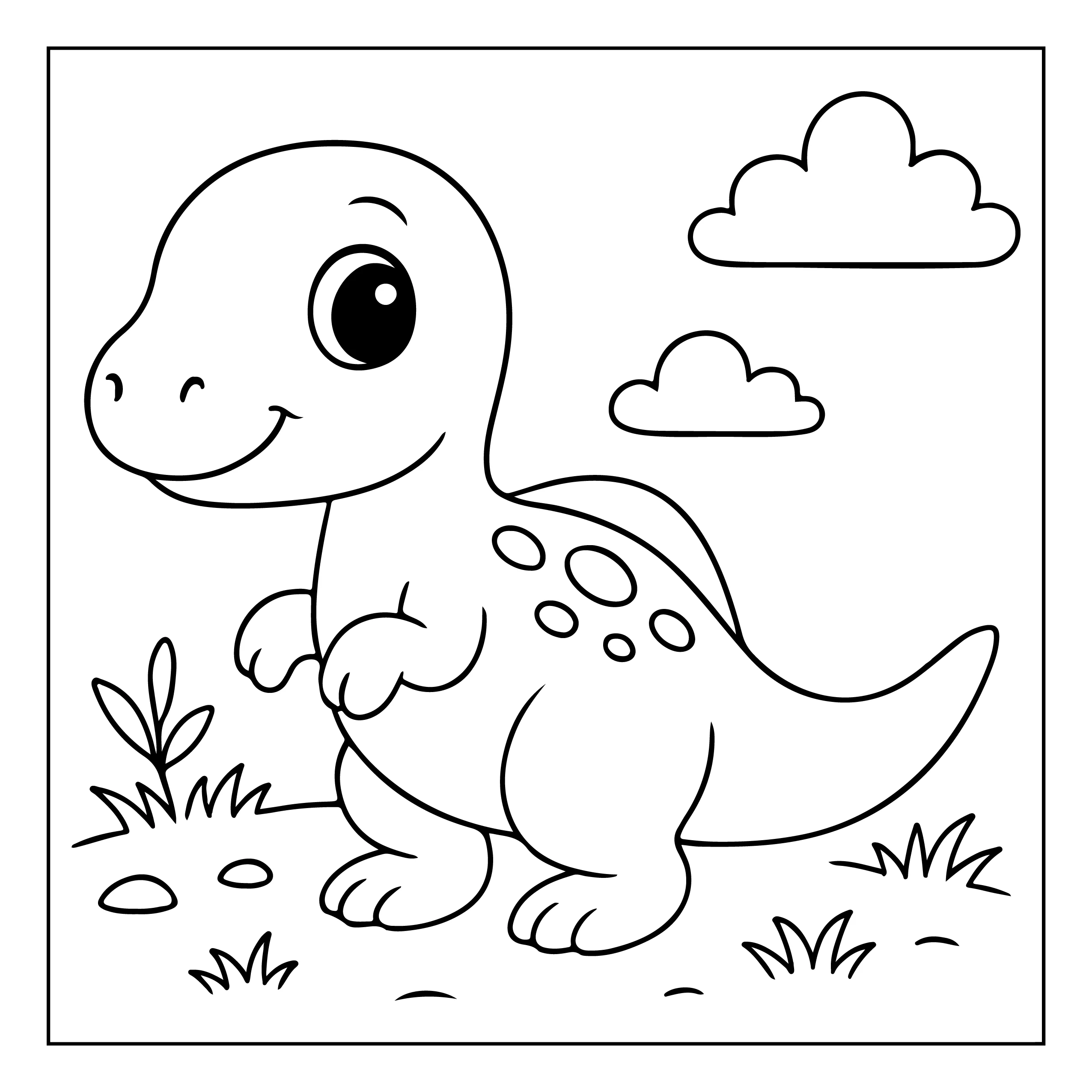 Dinossauro para colorir 113
