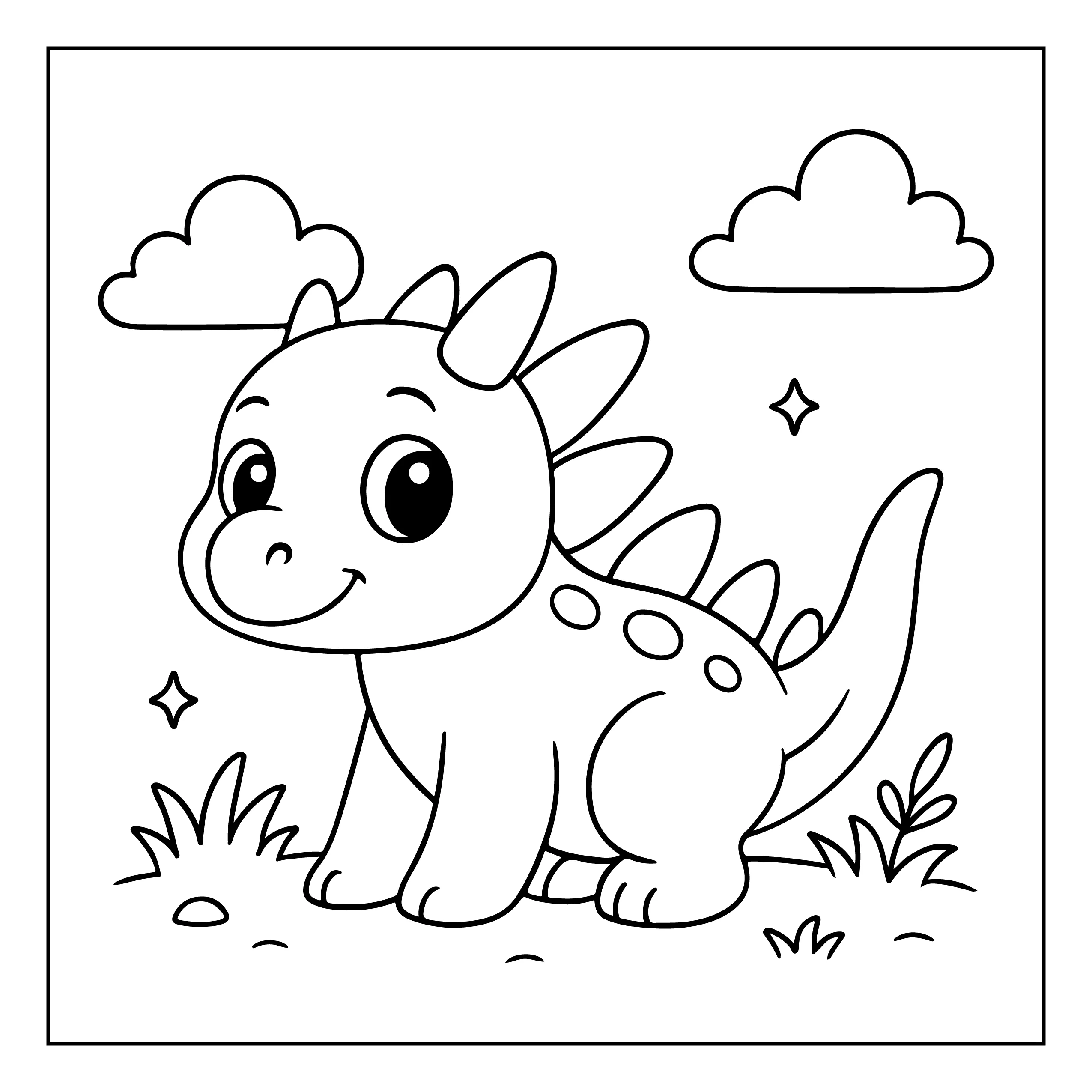 Dinossauro para colorir 114