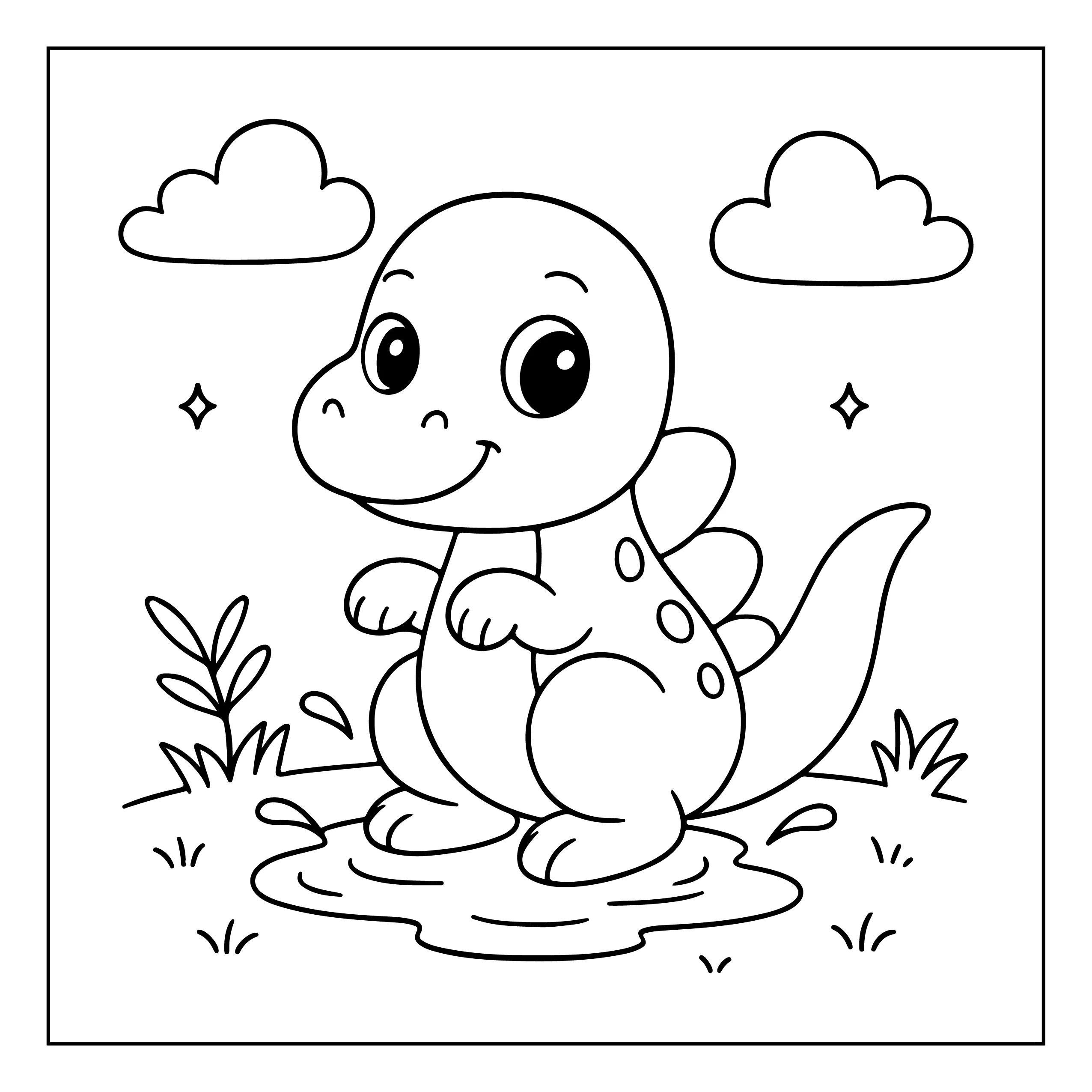 Dinossauro para colorir 115