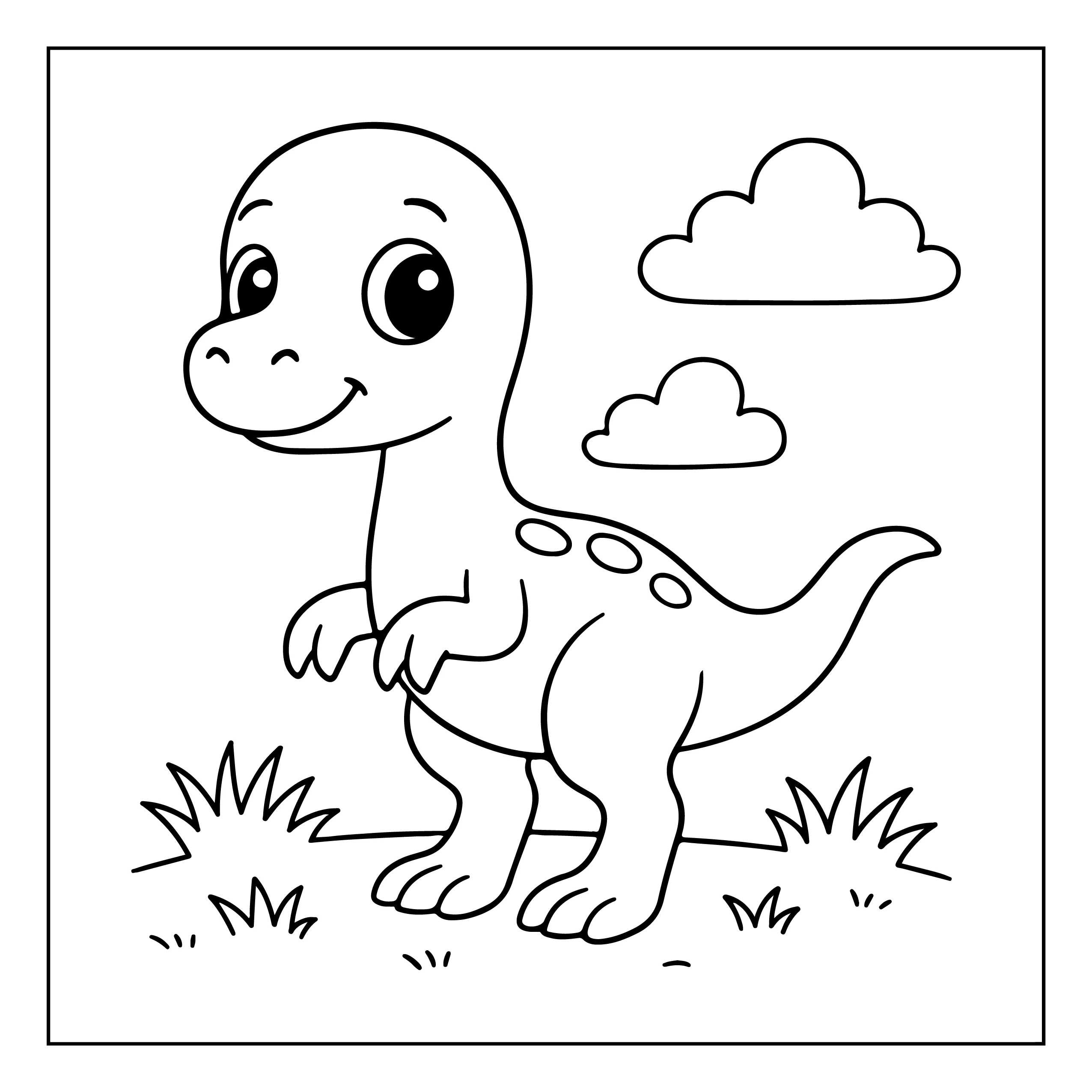 Dinossauro para colorir 116