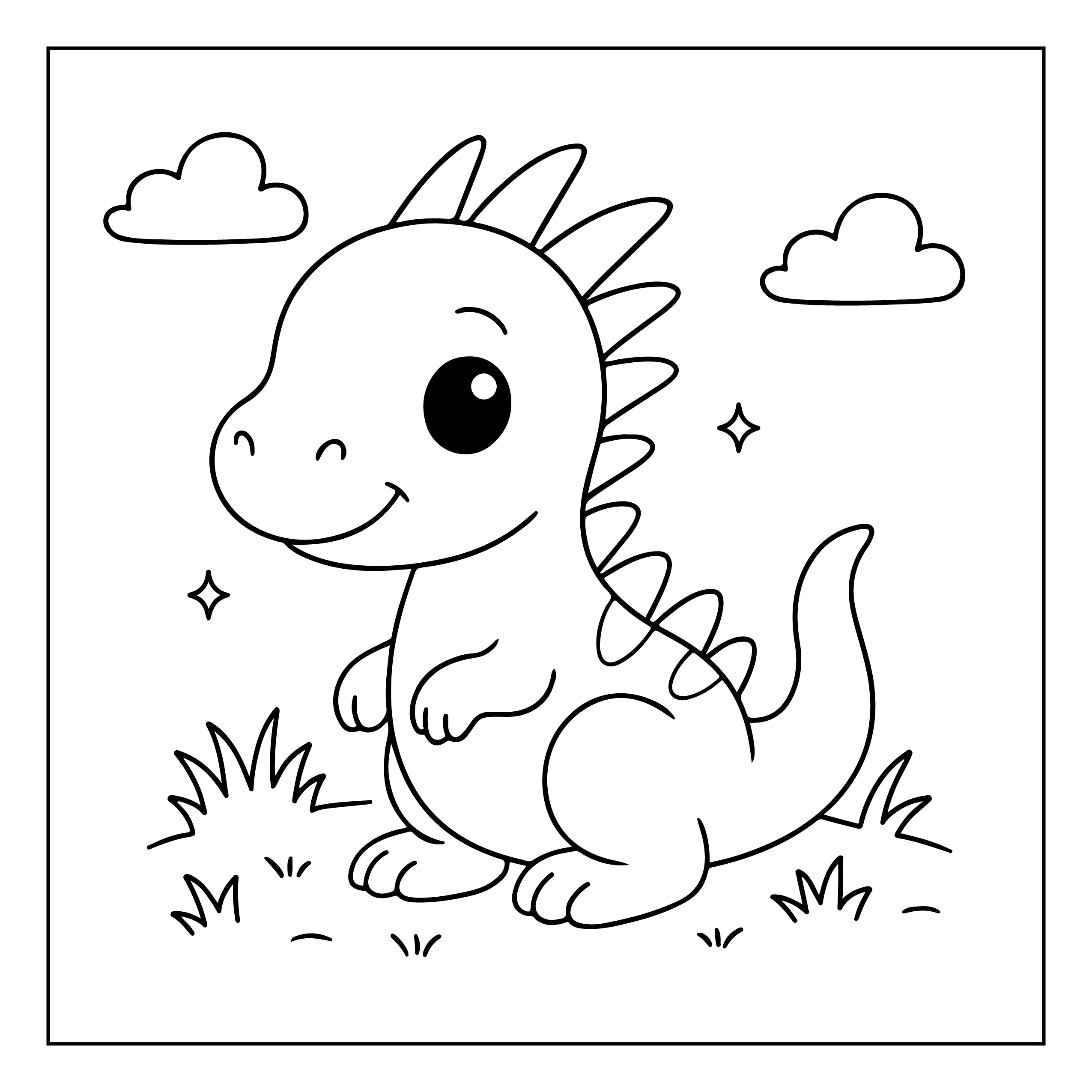 Dinossauro para colorir 117