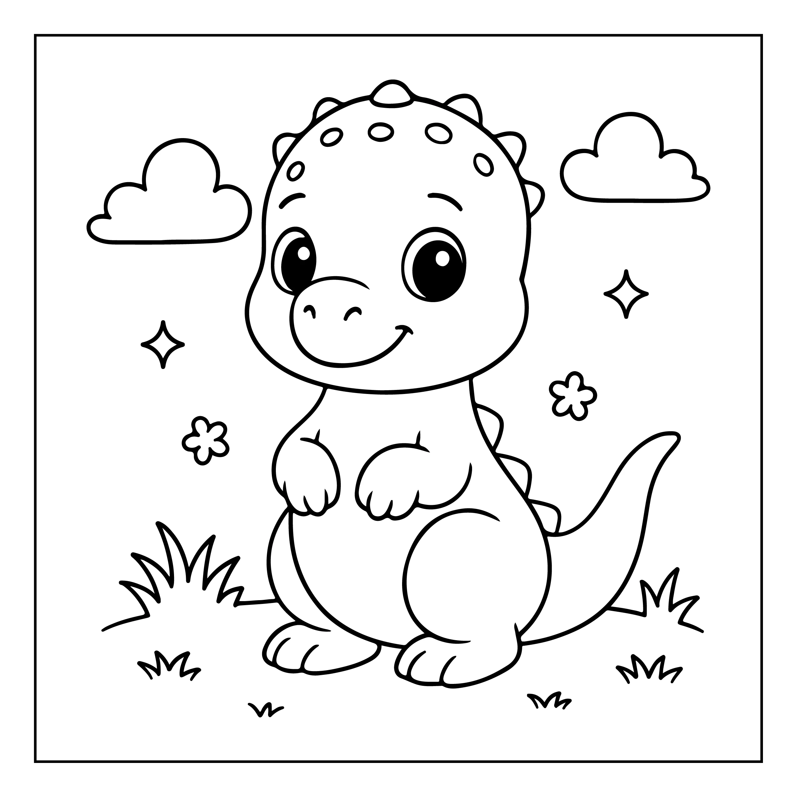 Dinossauro para colorir 119