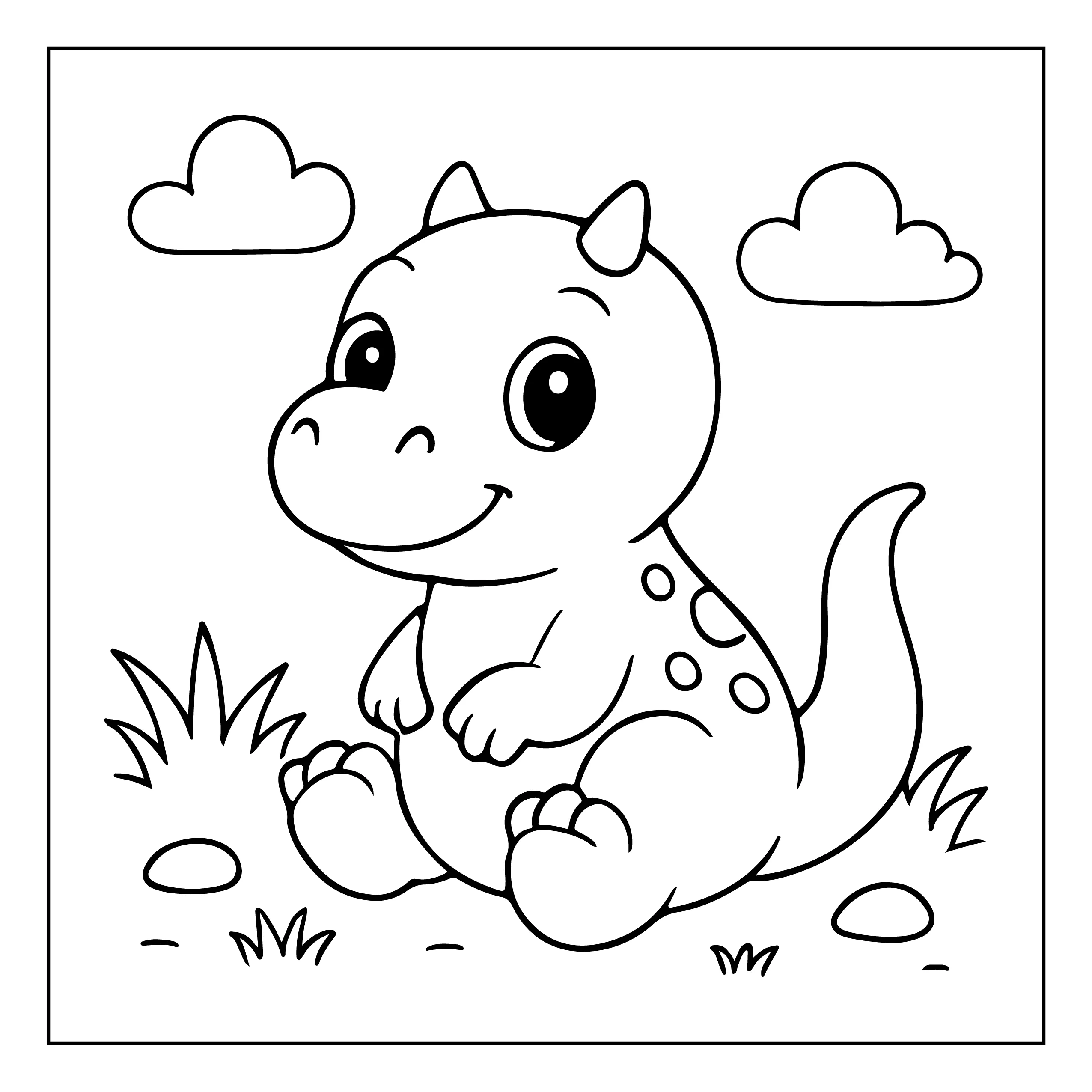 Dinossauro para colorir 120