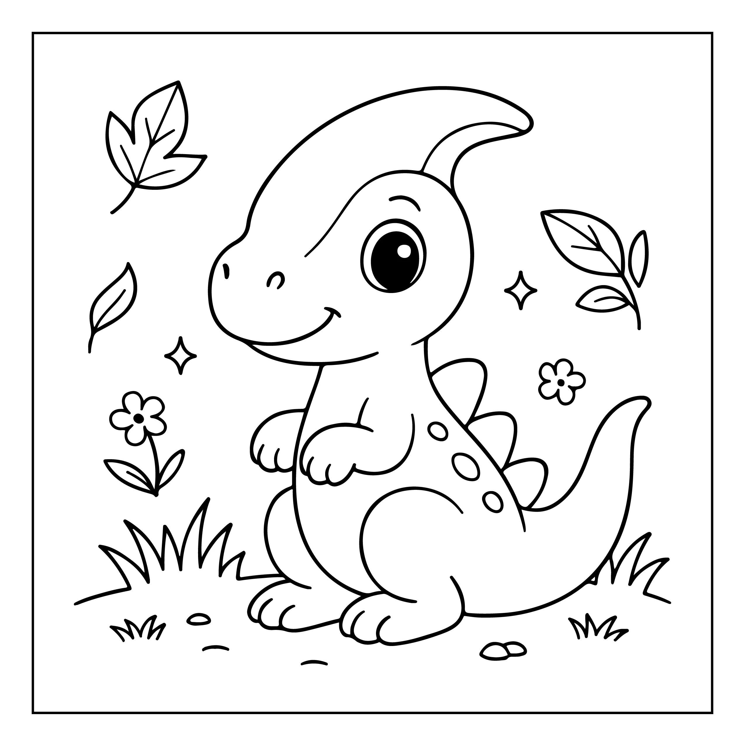 Dinossauro para colorir 124