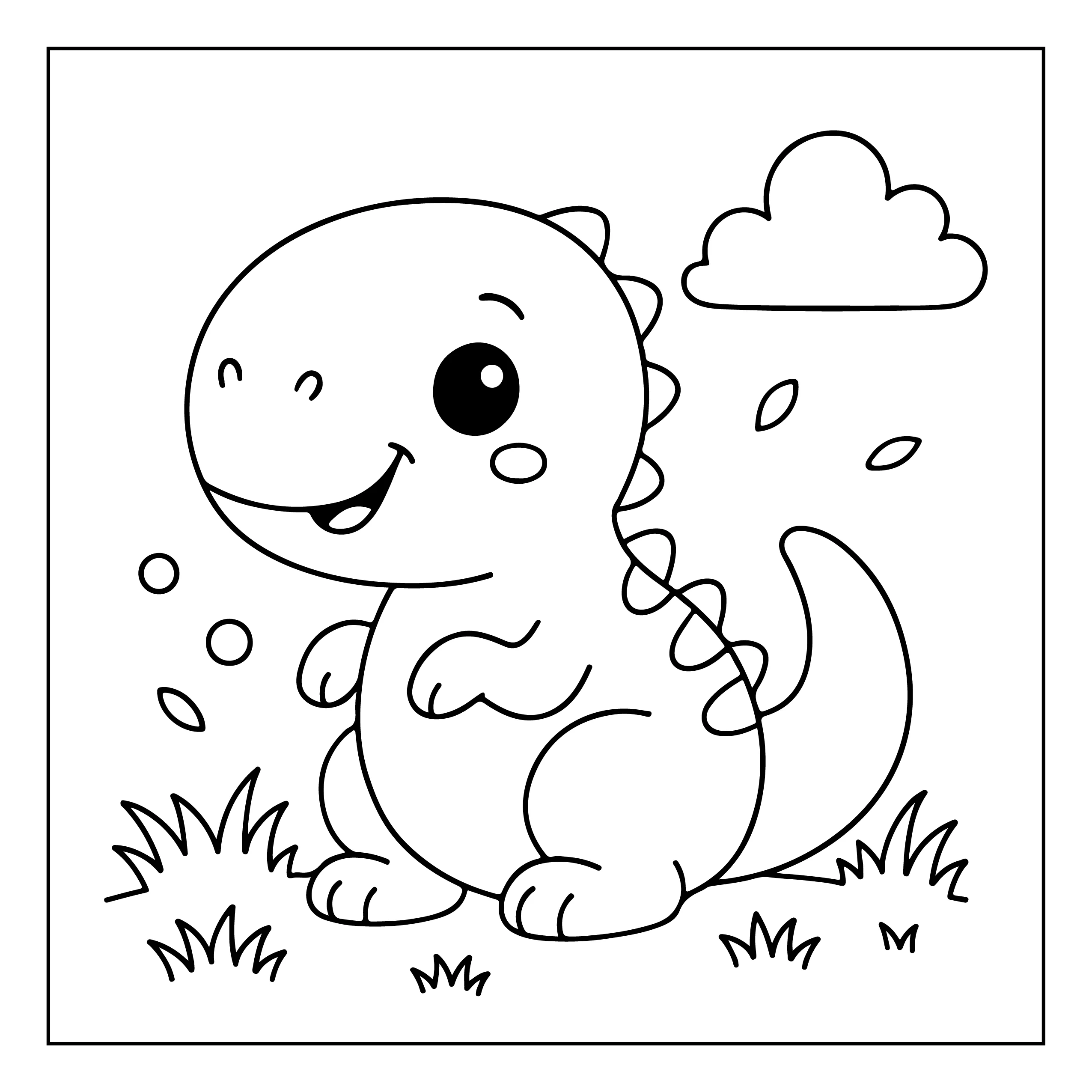 Dinossauro para colorir 129