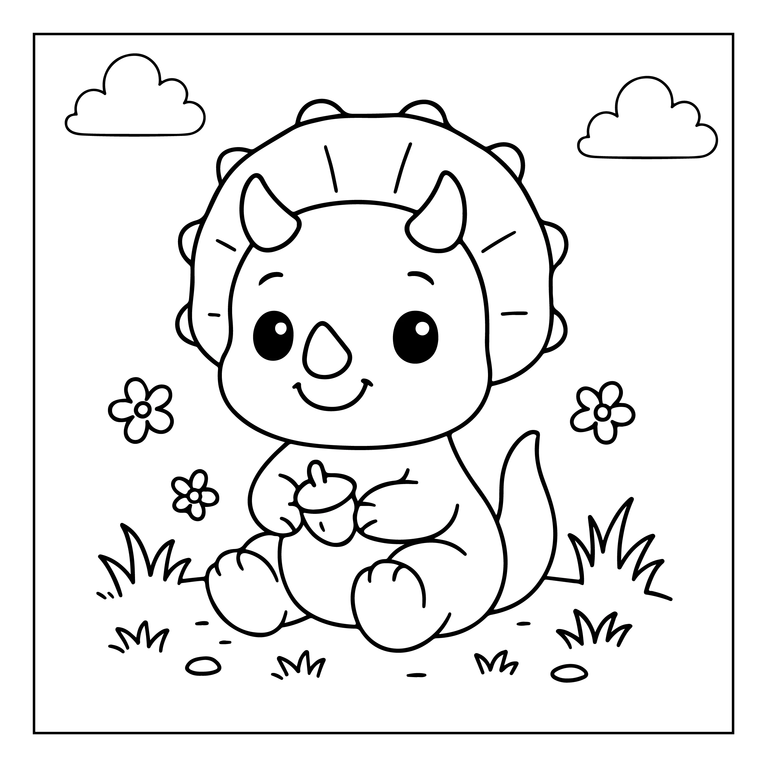 Dinossauro para colorir 130