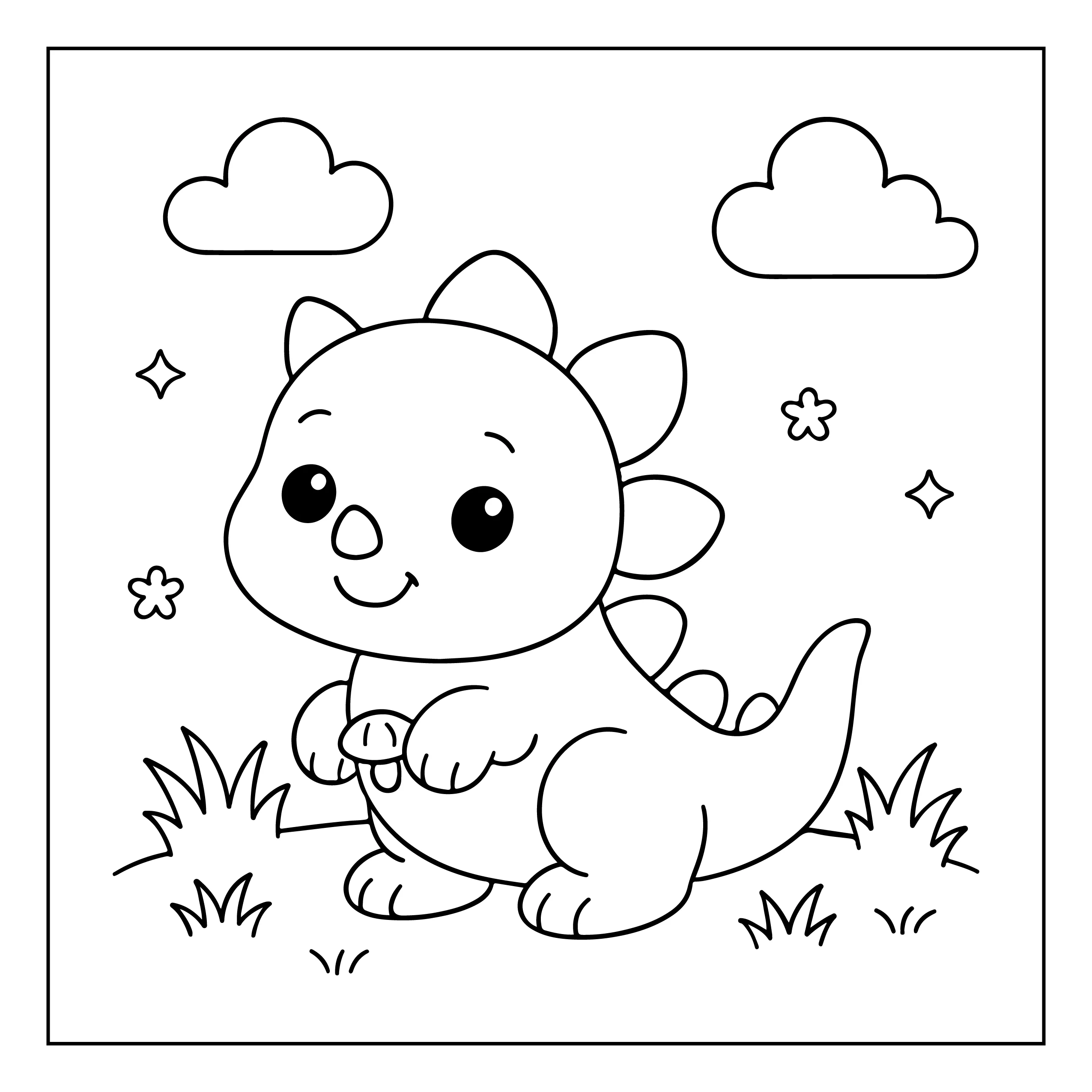Dinossauro para colorir 131