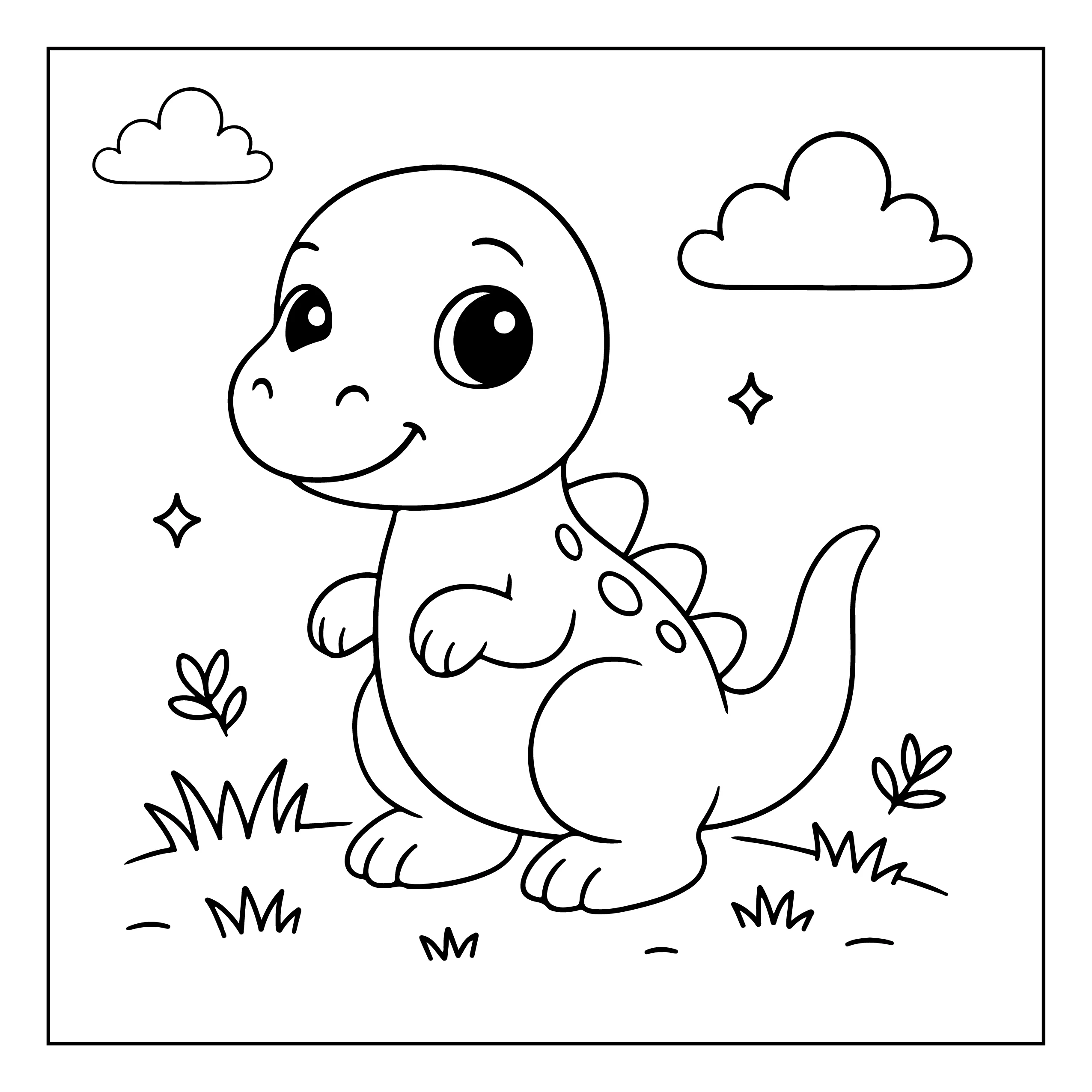 Dinossauro para colorir 135