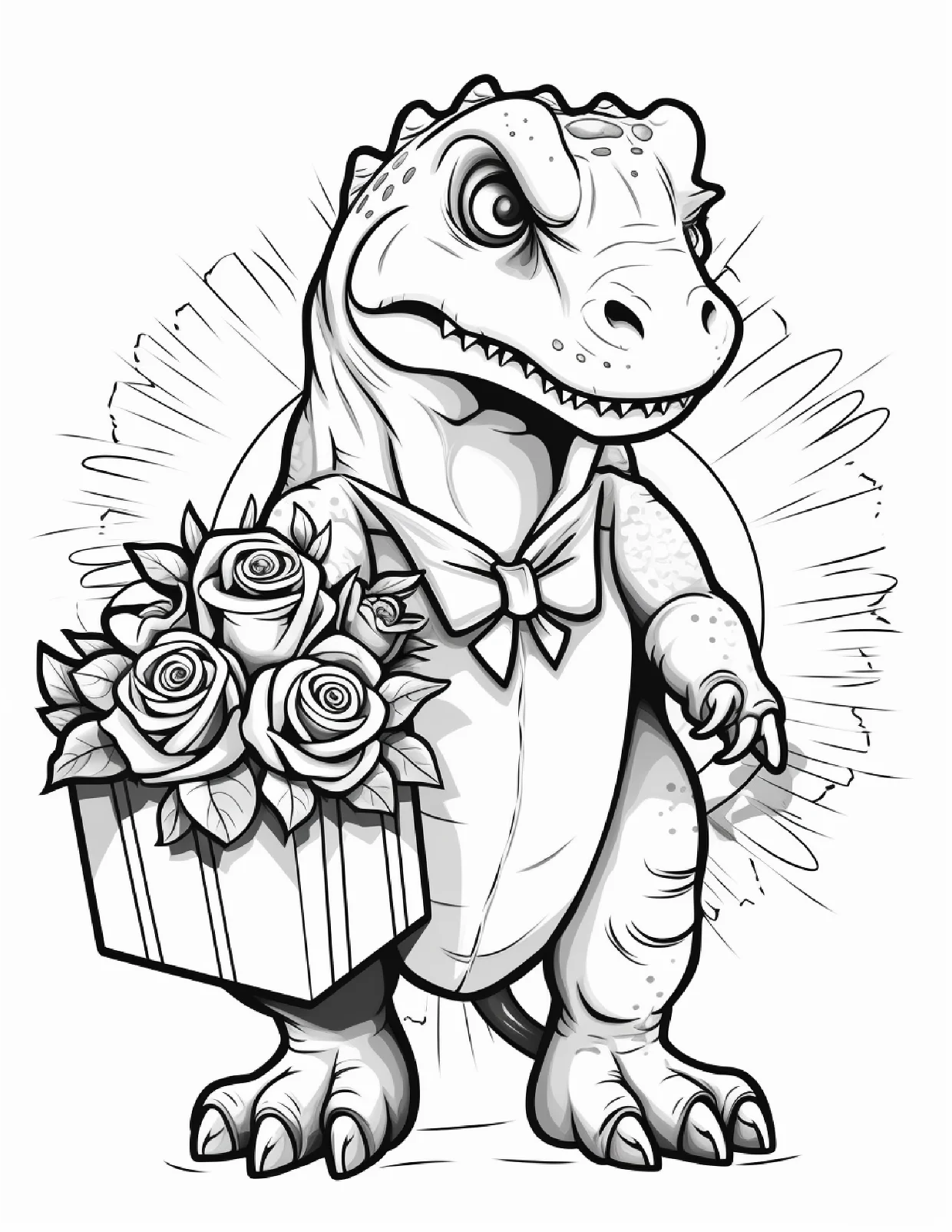 dinossauro para colorir 15