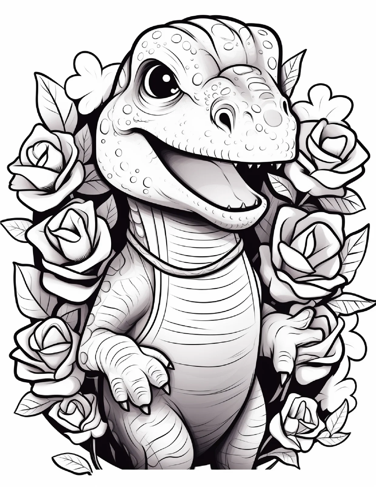 dinossauro para colorir 19
