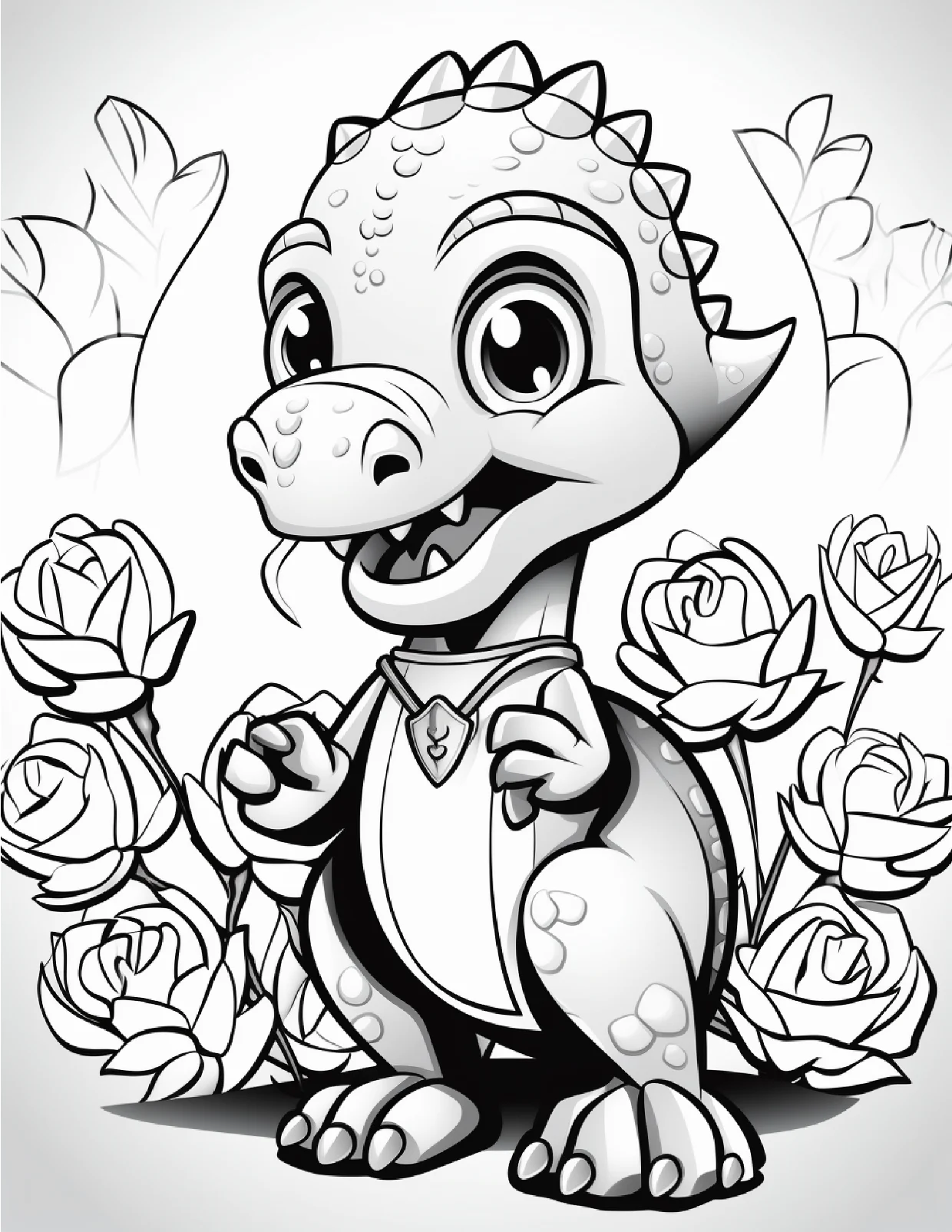 dinossauro para colorir 28