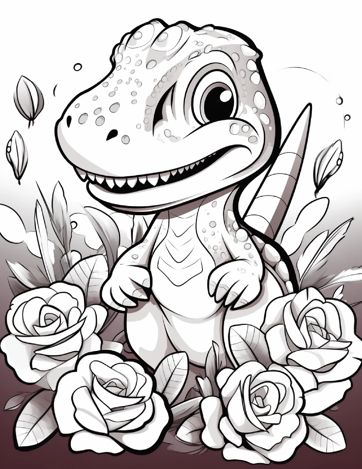 dinossauro para colorir 30