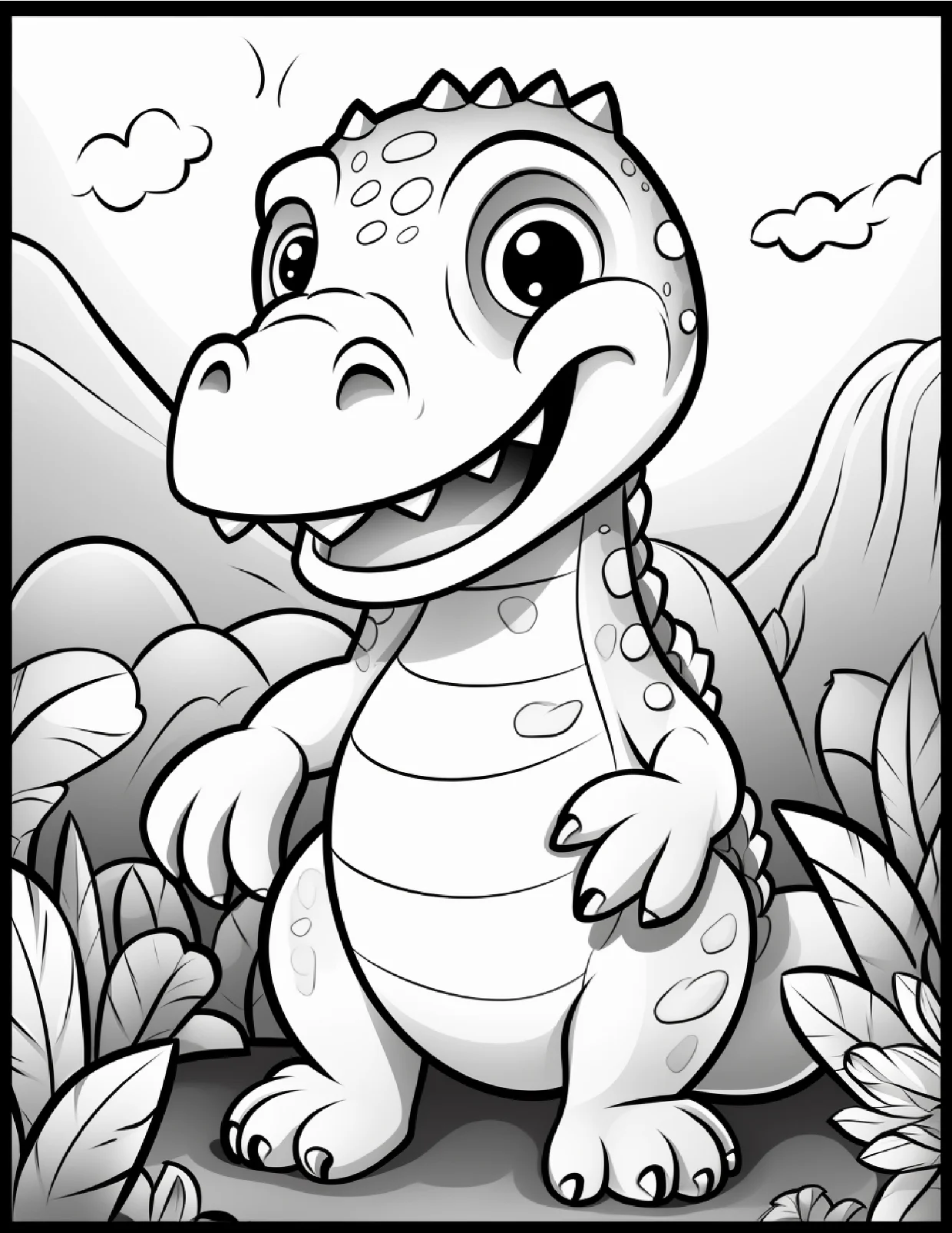 dinossauro para colorir 39
