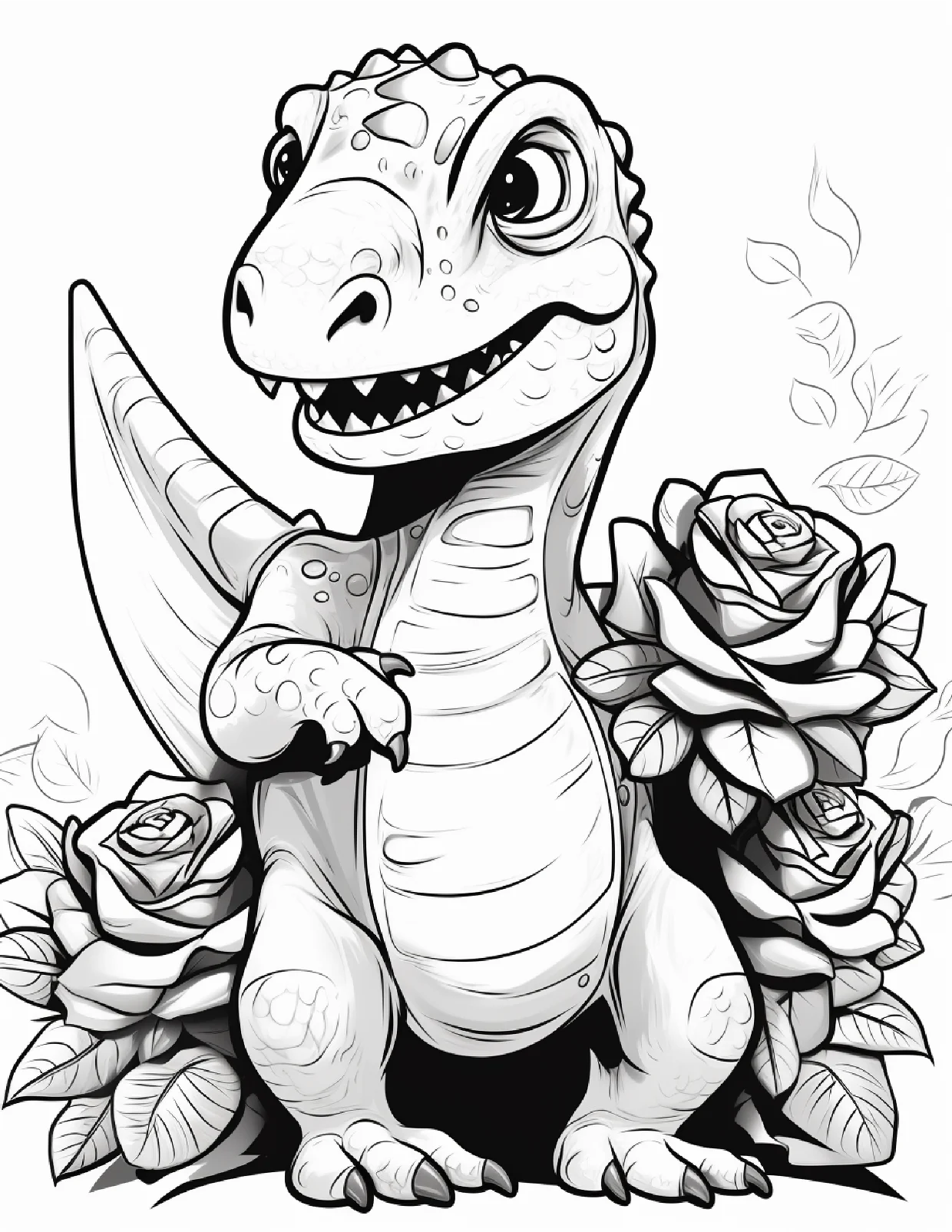 dinossauro para colorir 42