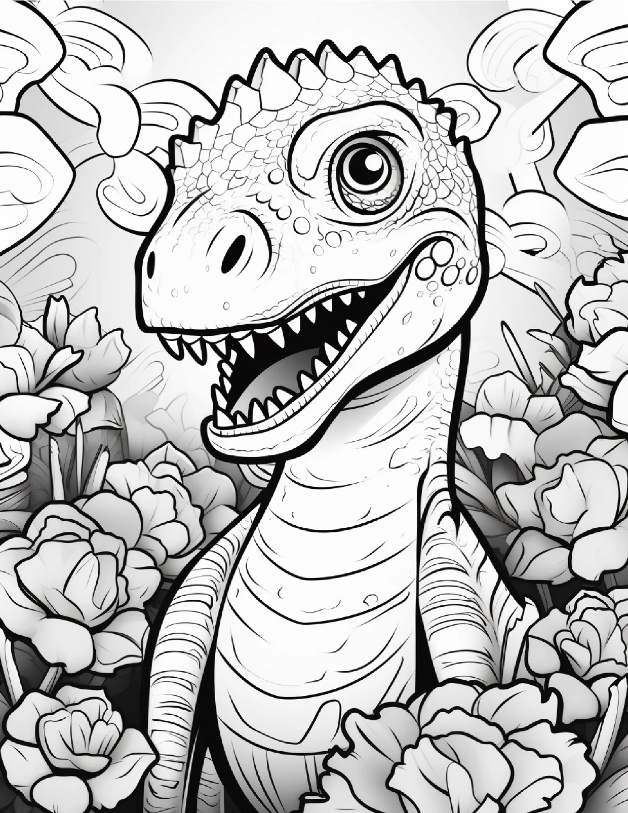dinossauro para colorir 46