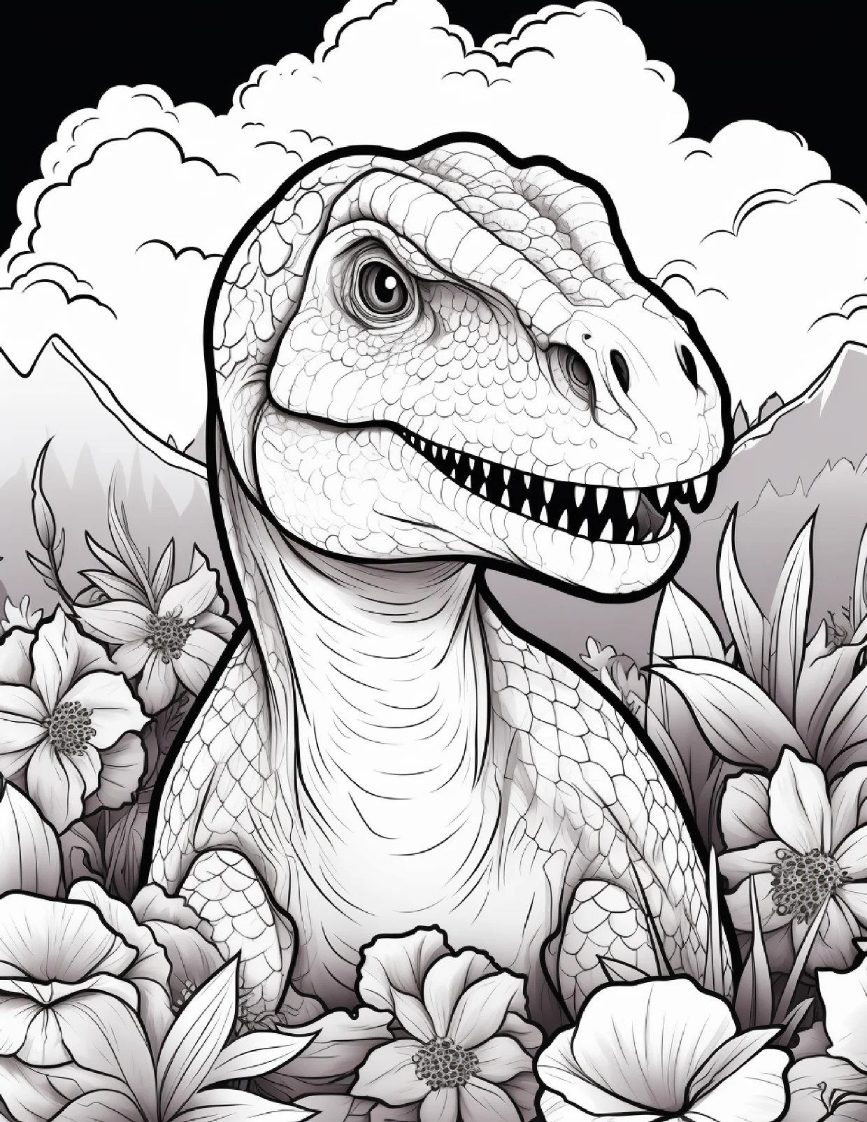 dinossauro para colorir 5