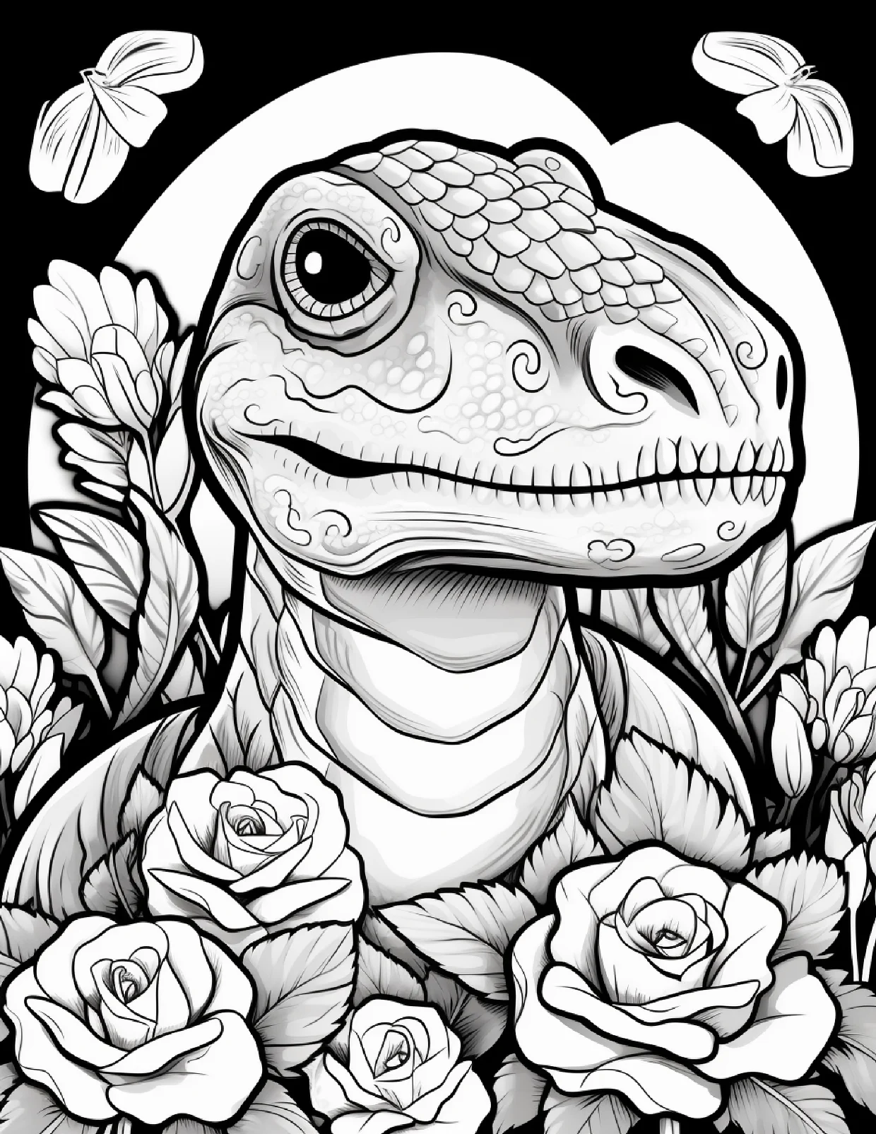 dinossauro para colorir 7