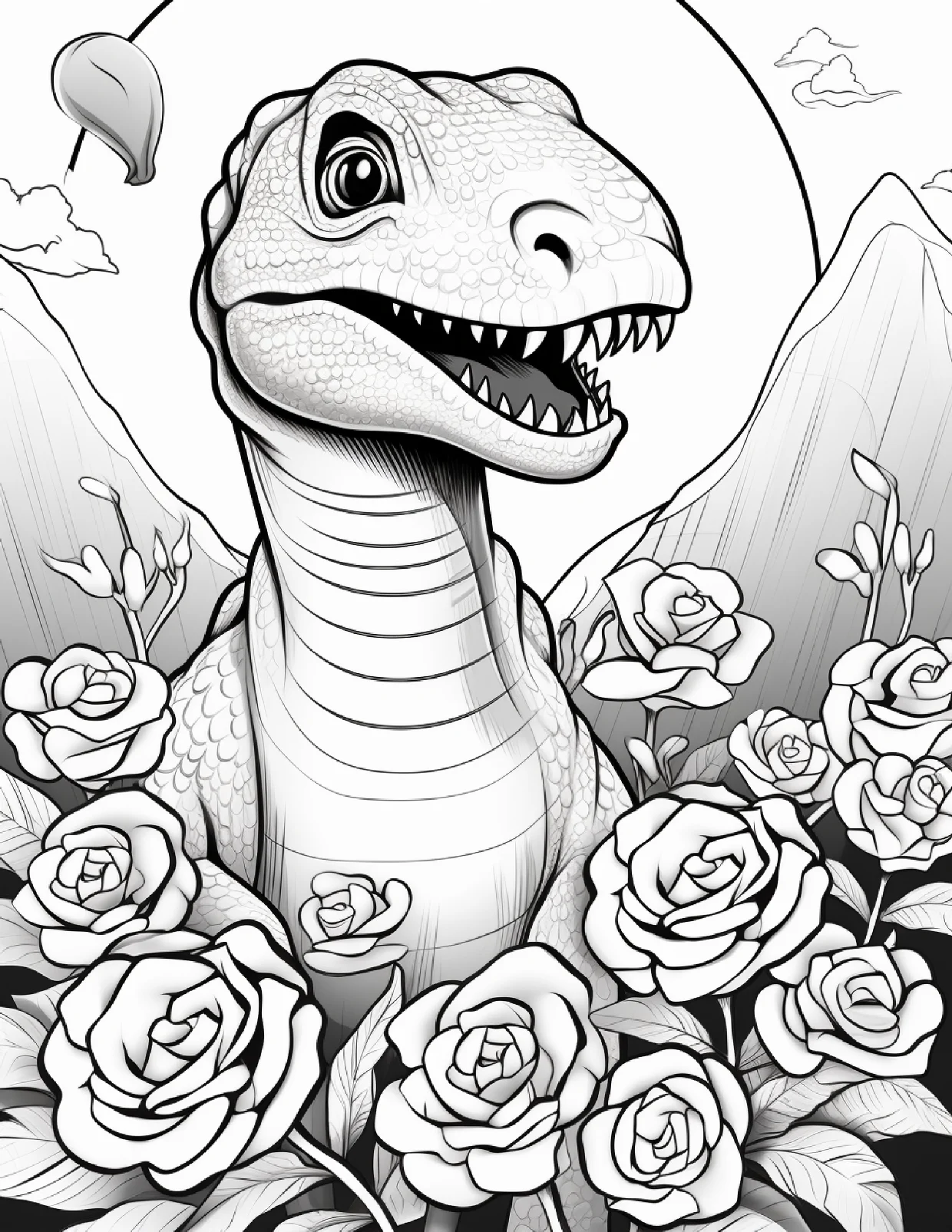 dinossauro para colorir 74