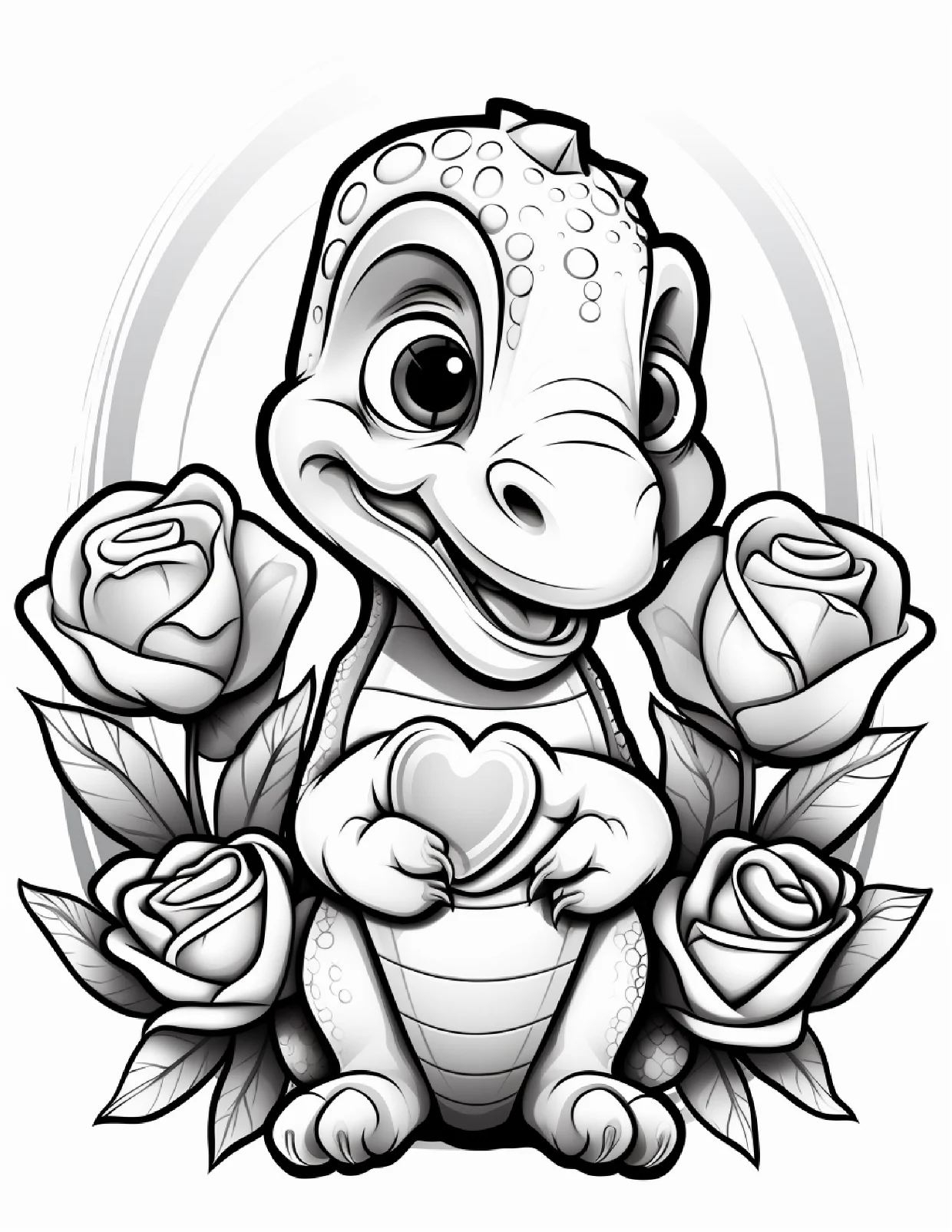 dinossauro para colorir 84