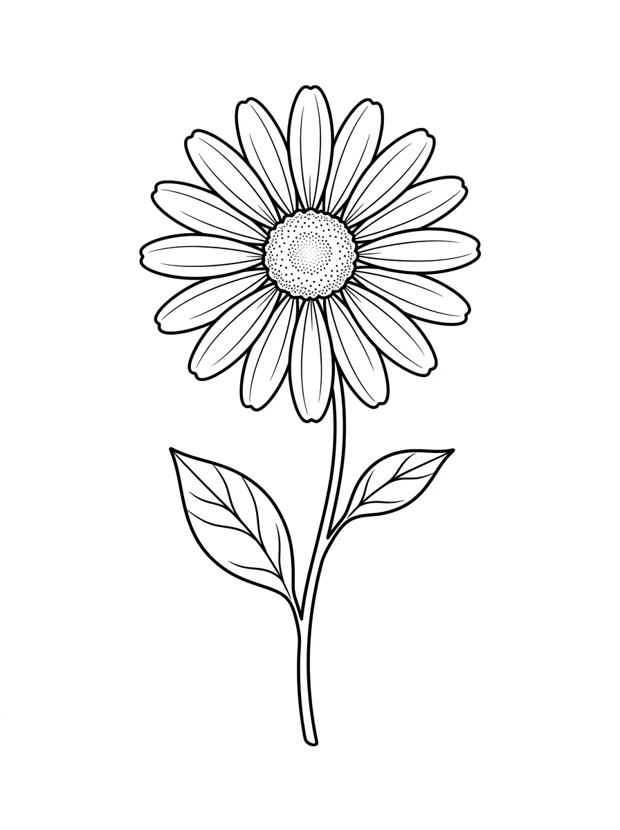 Flores para colorir 104