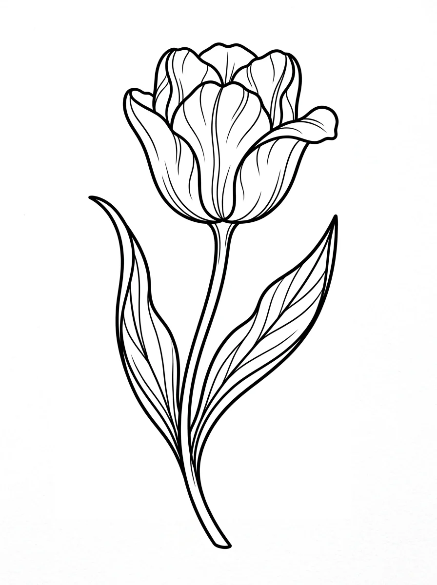 Flores para colorir 105