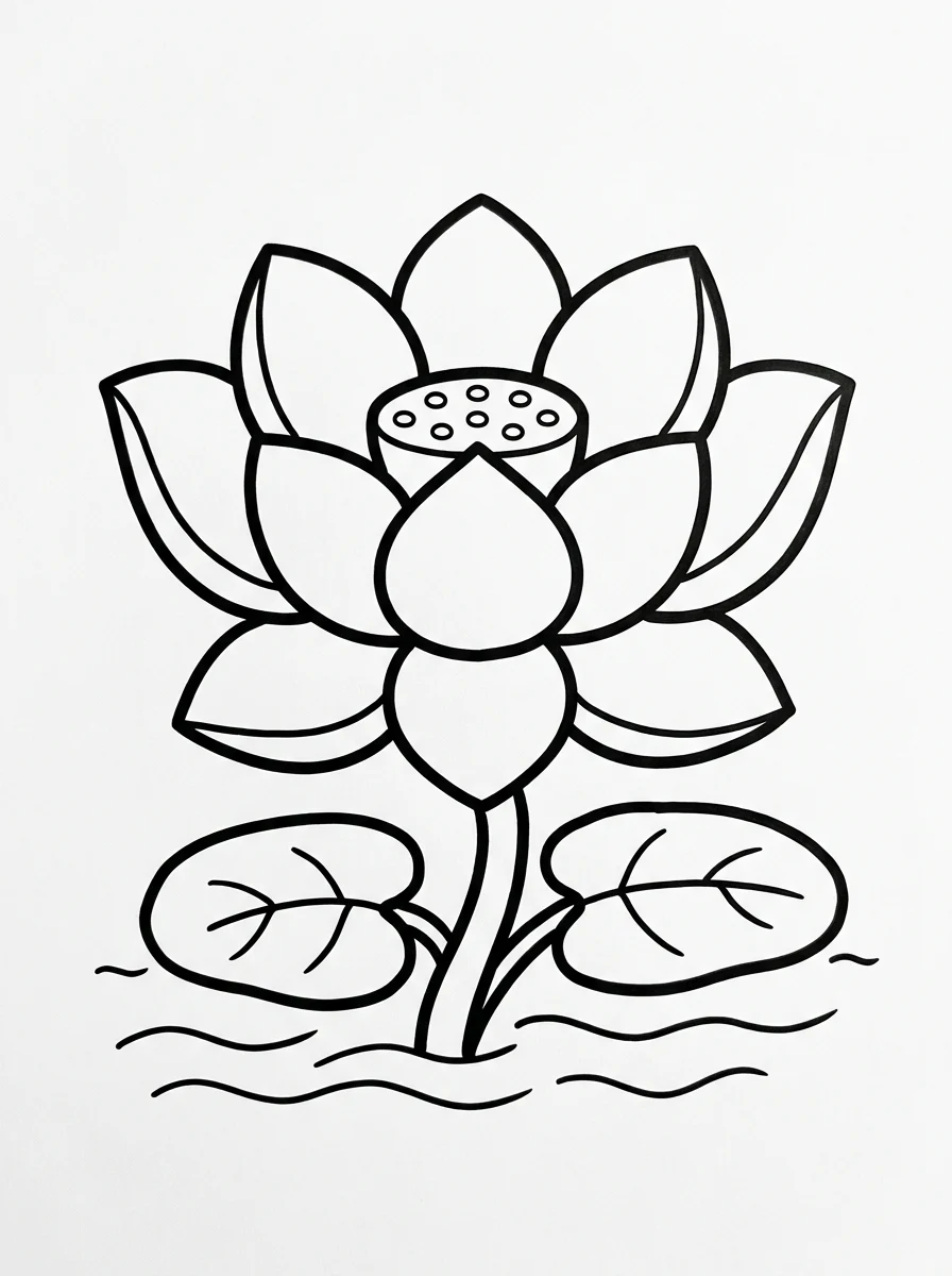 Flores para colorir 107