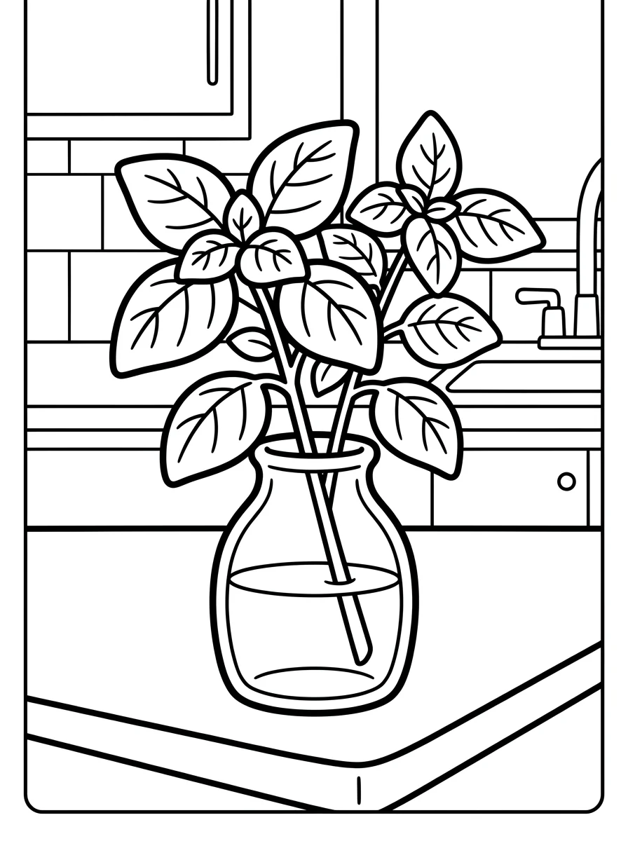 Flores para colorir 108